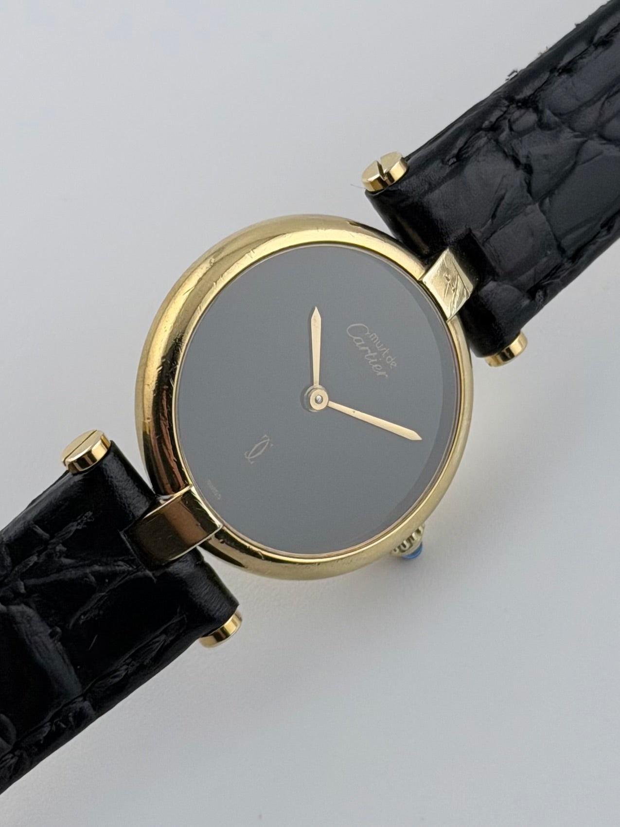 Cartier Must de Cartier Paris Quartz - 18 - Onyx Dial - Ladies