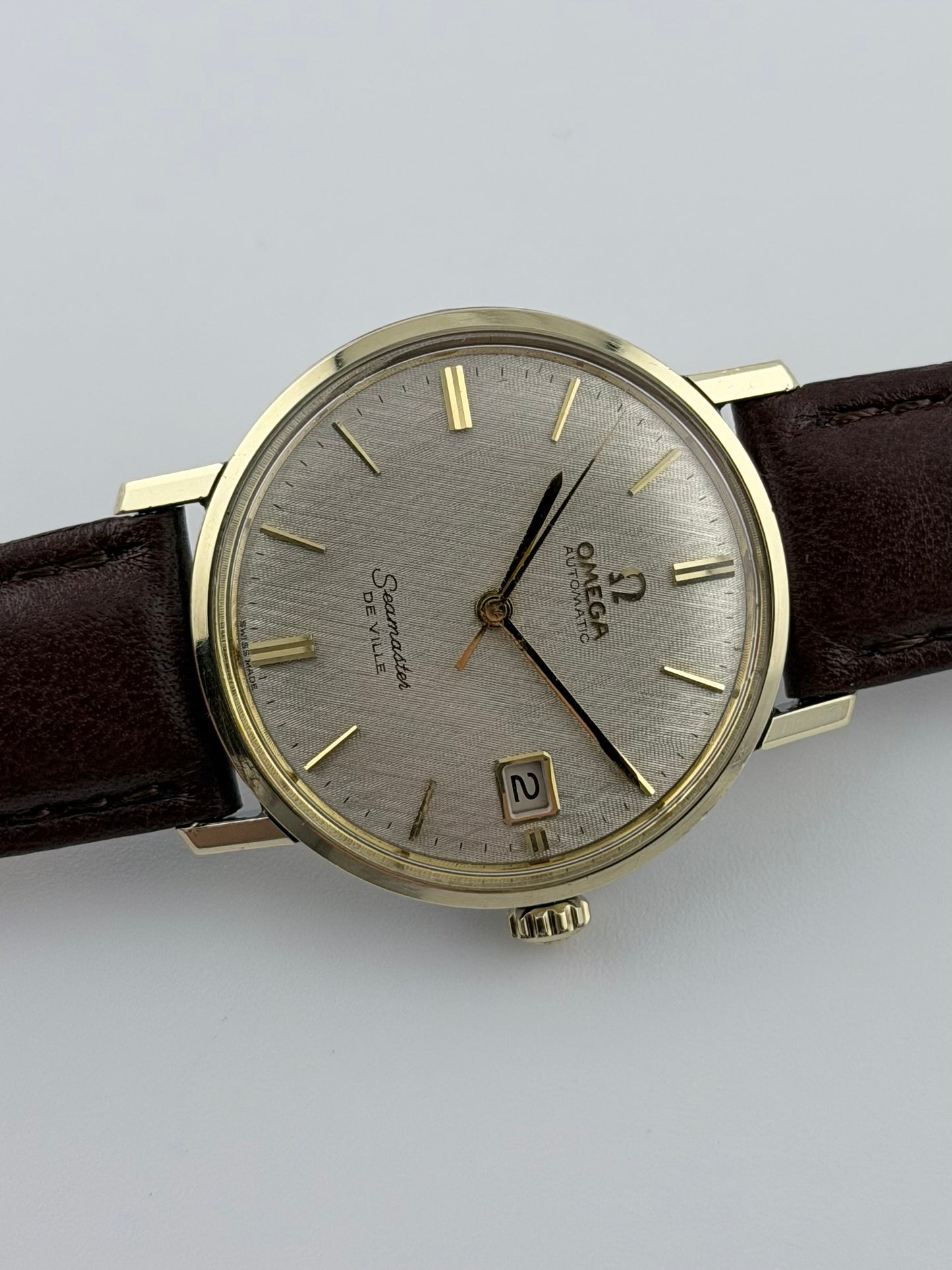 Omega Seamaster De Ville Automatic Linen Dial - 166.020