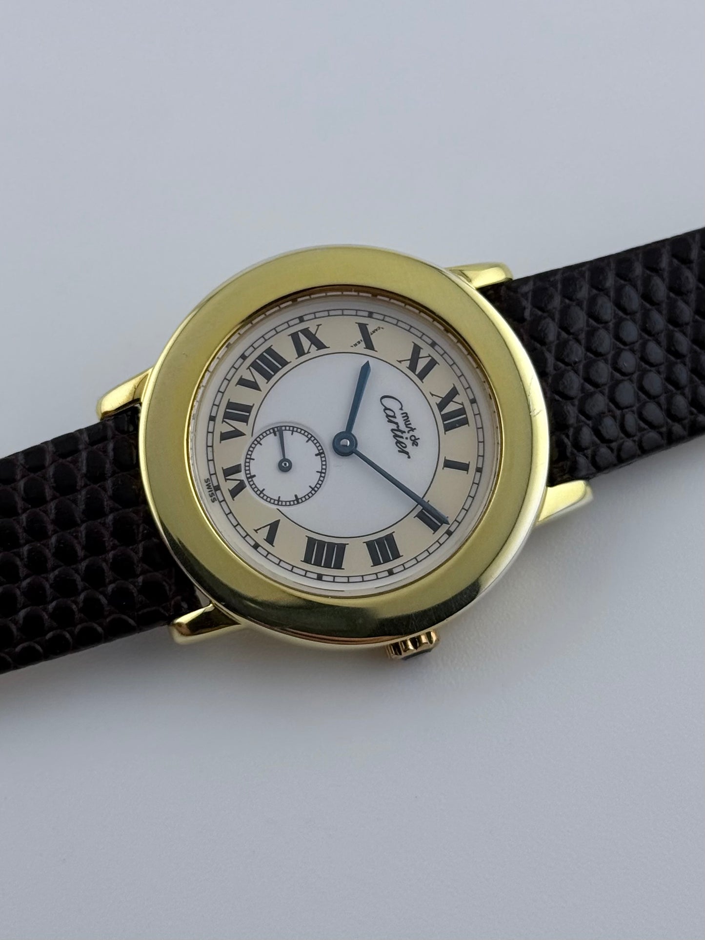 Cartier Must De Cartier Ronde - Quartz - Sub-seconds dial - 1800-1