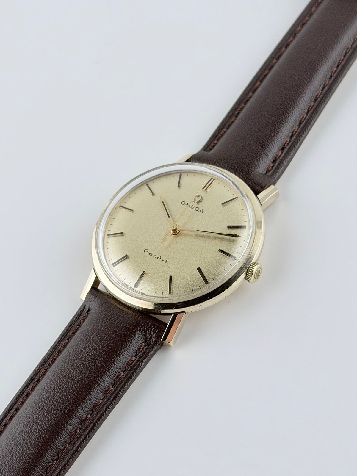 Omega Geneve Manual Wind  9ct Gold - 131.5016