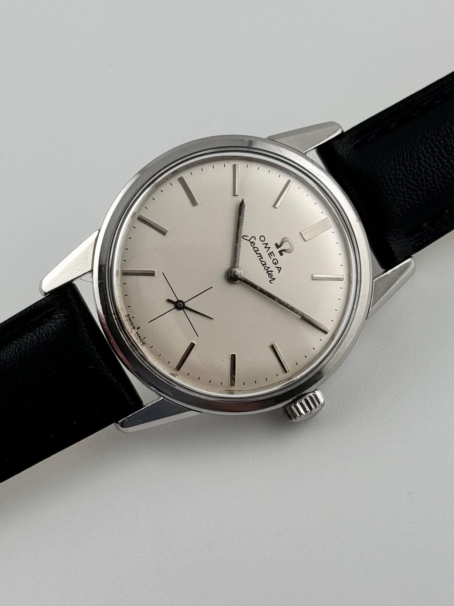 Omega Seamaster Manual Wind Sub Seconds - 14389-4 - Rare Jumbo Size