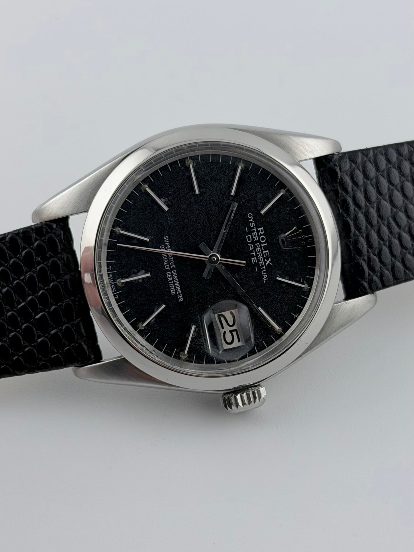 Rolex Oyster Perpetual Date Automatic - 1500 - Rare Black Dial