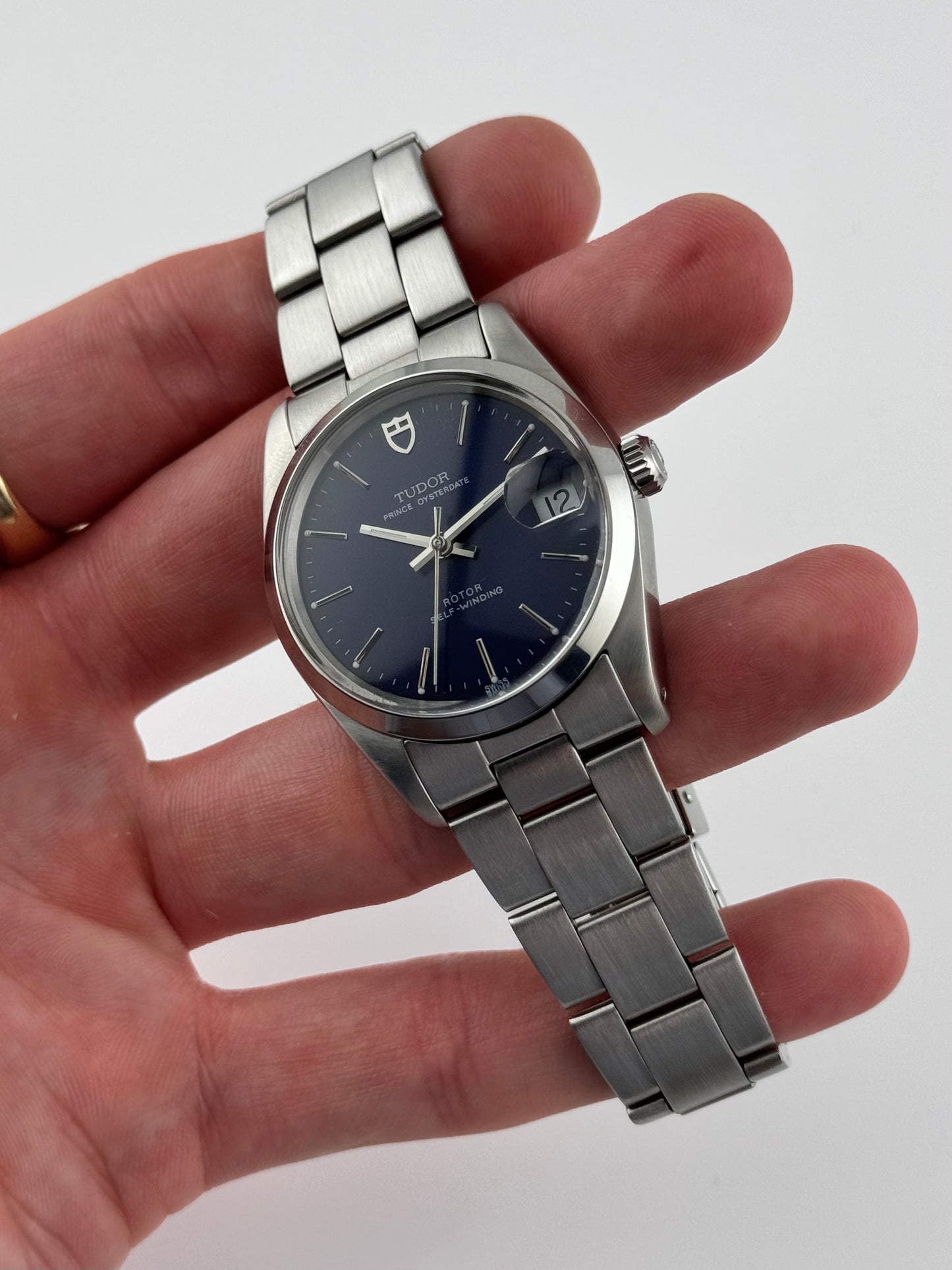 Tudor Prince Oysterdate Automatic Rare Blue Dial - 74000