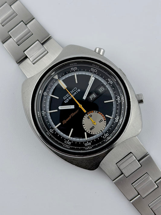 Seiko 5 Sports Speedtimer - 6139-7020 - JDM- Flying Saucer - Rare