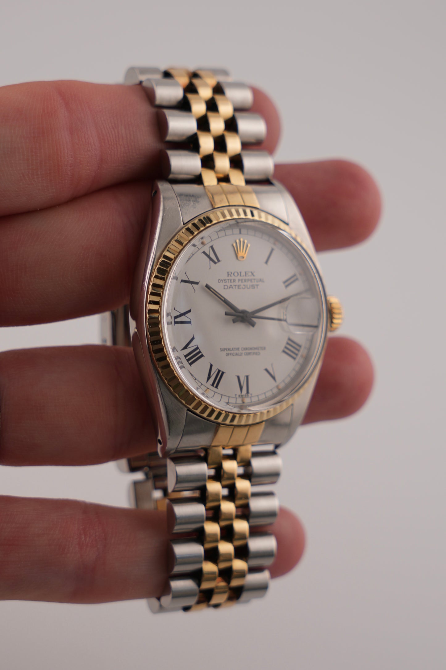 Rolex Datejust Oyster Perpetual 16013 - Rare Buckley Dial