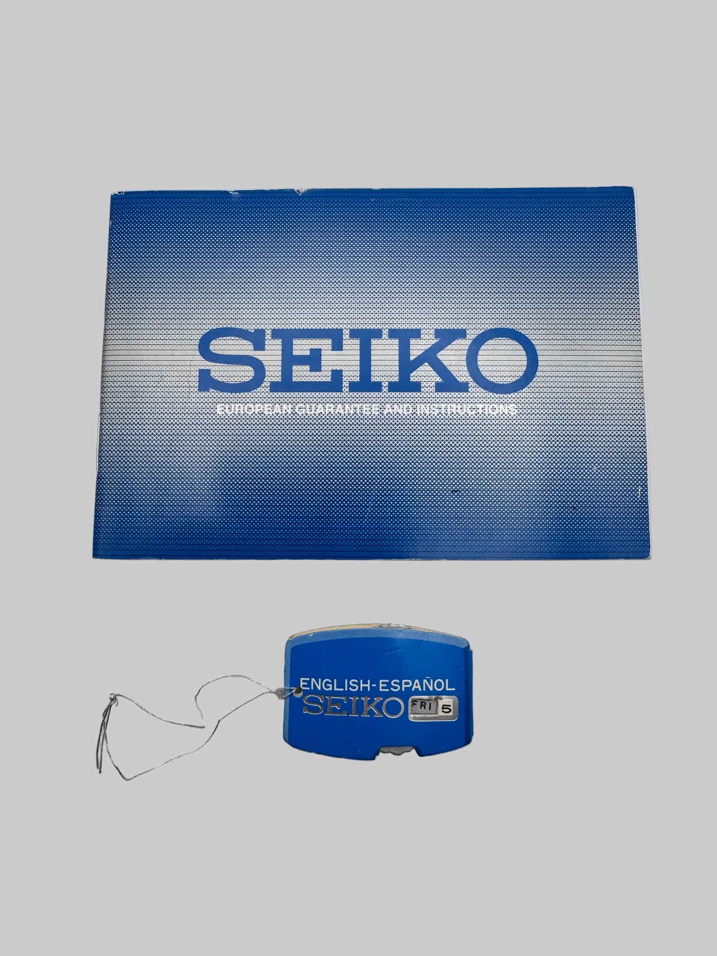 Seiko 5 Automatic Day-Date RARE papers-tag 6119-7400 - NNOS