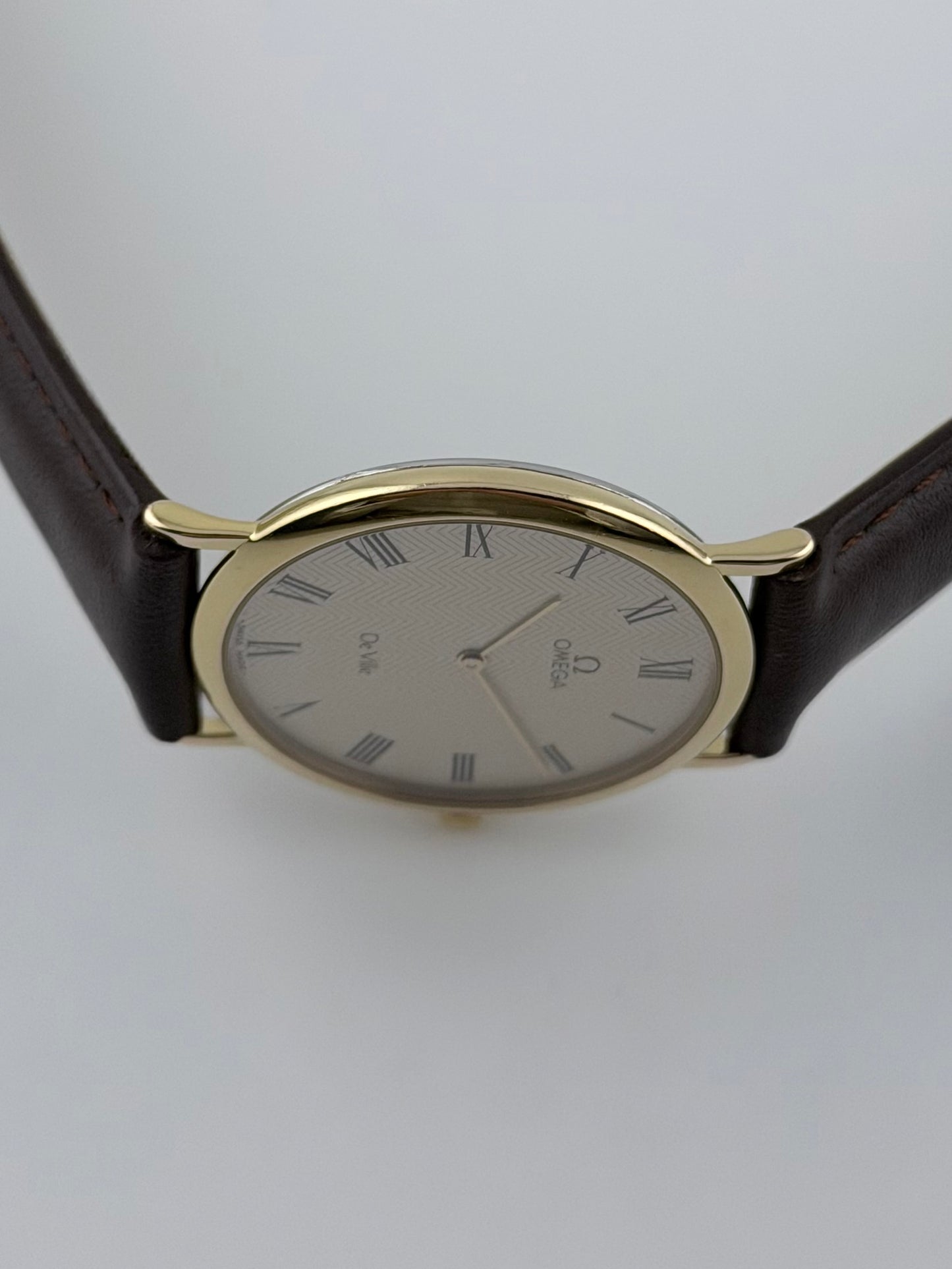 Omega De Ville Quartz 195.0075 - Herringbone Dial