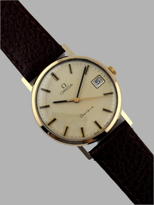 Omega Geneve Manual Wind 9ct Gold 132.5017