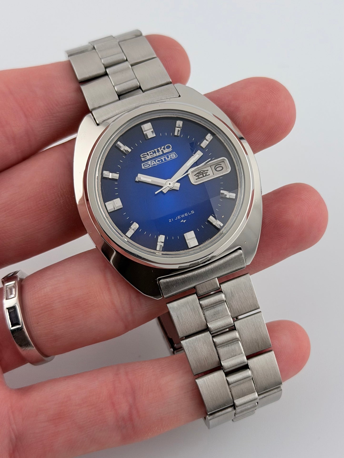 Seiko 5 Actus Automatic JDM Day-Date - 7019-7350 - Ultra Rare