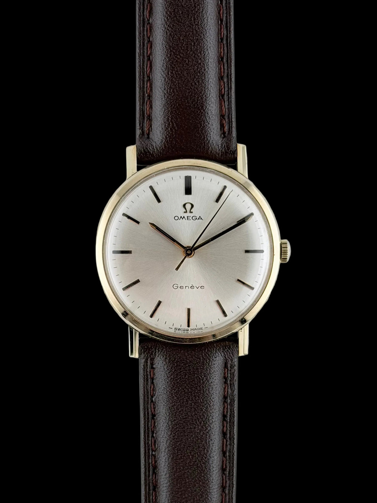 Omega Geneve Manual Wind  9ct Gold - 131.5016 - with original box!