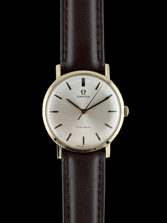 Omega Geneve Manual Wind  9ct Gold - 131.5016 - with original box!