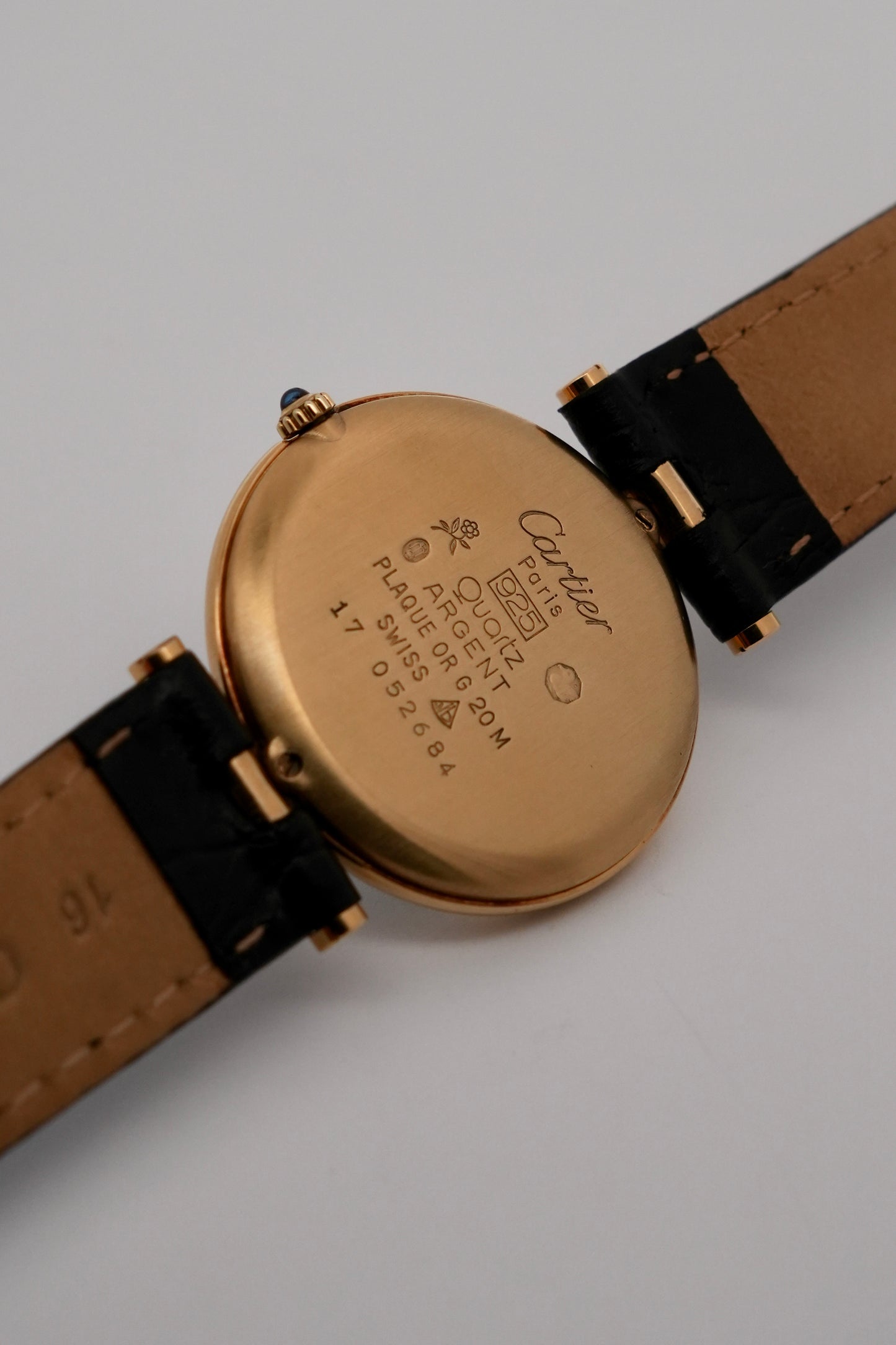 Cartier Must De Vendome Quartz - 17 - Black Dial