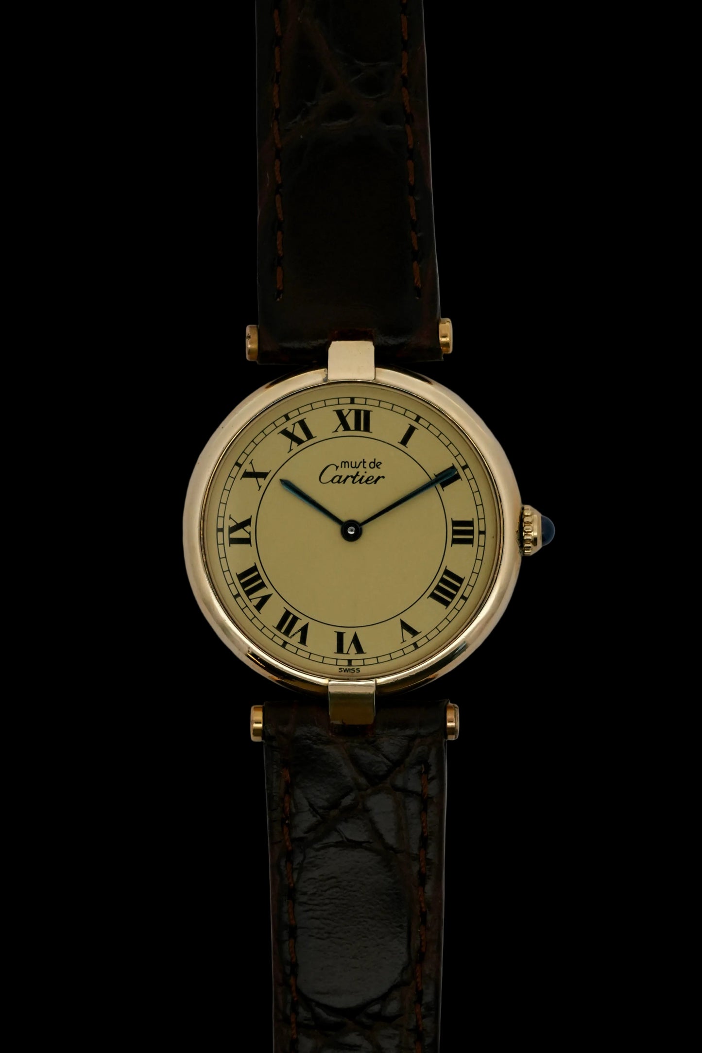 Cartier must de Vendome Quartz - 590003 - Ivory Dial
