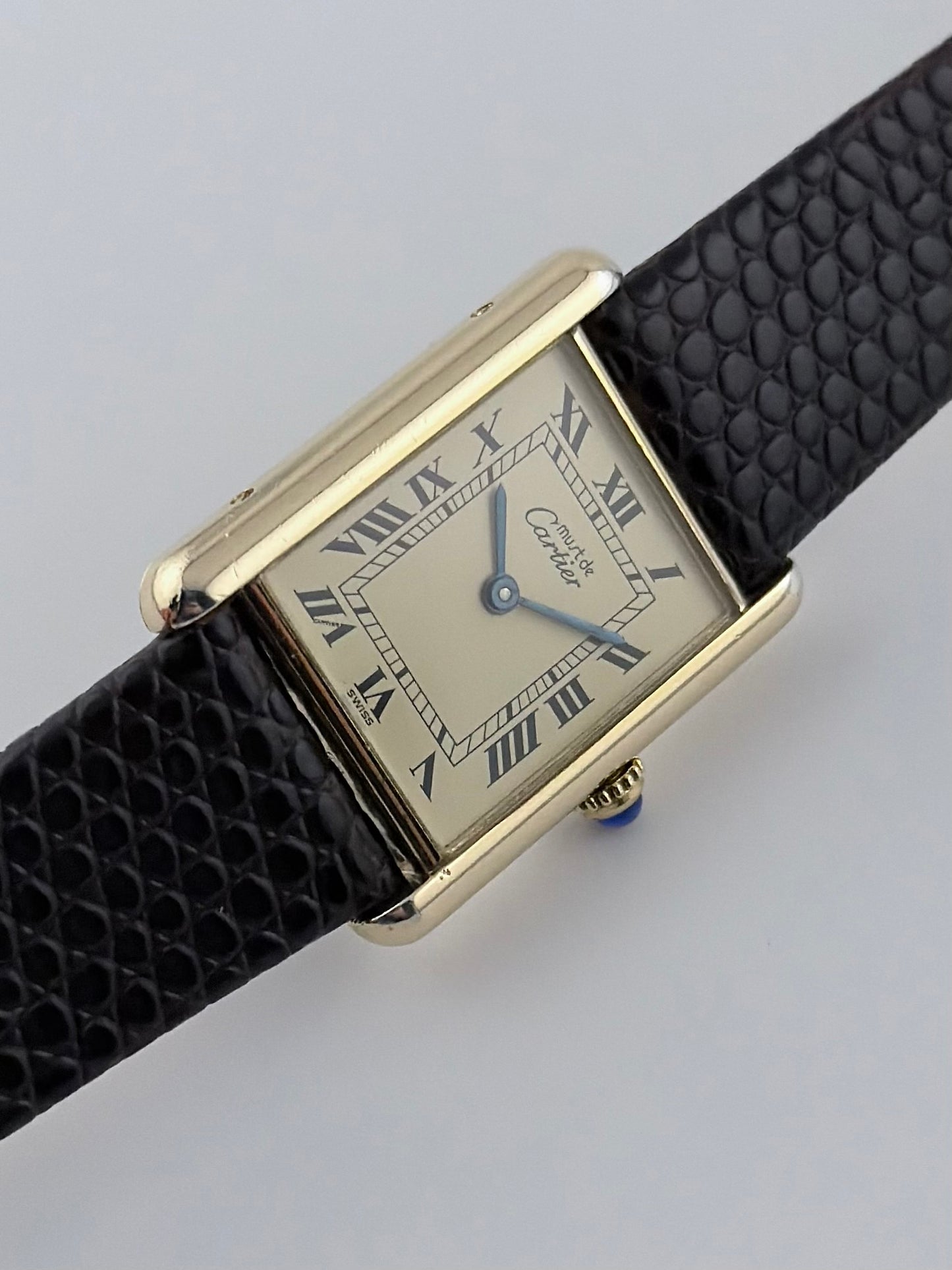 Cartier Must De Paris Tank Quartz - 6-81006 - Ivory Dial - Box & Papers
