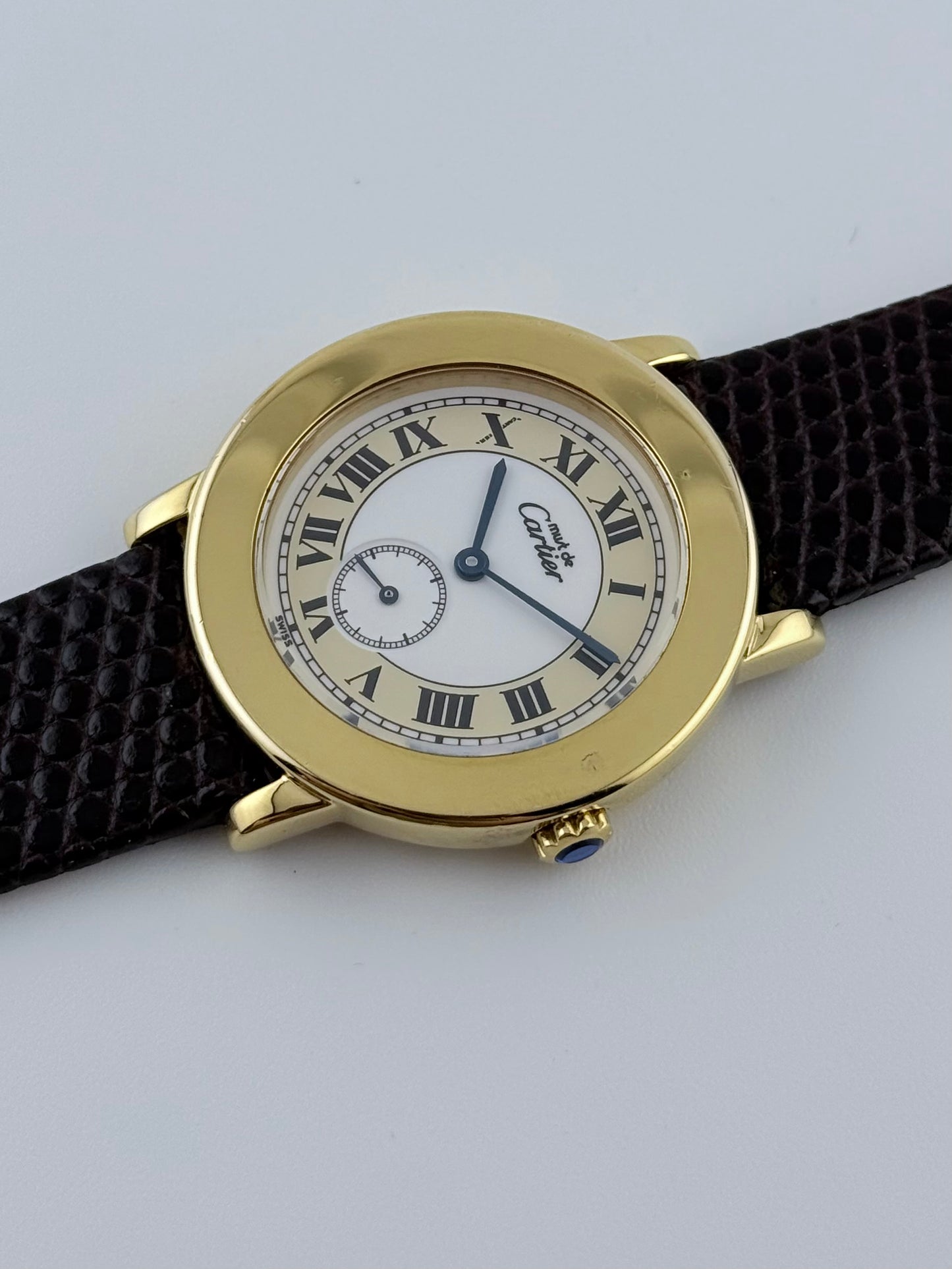 Cartier Must De Cartier Ronde - Quartz - Sub-seconds dial - 1800-1