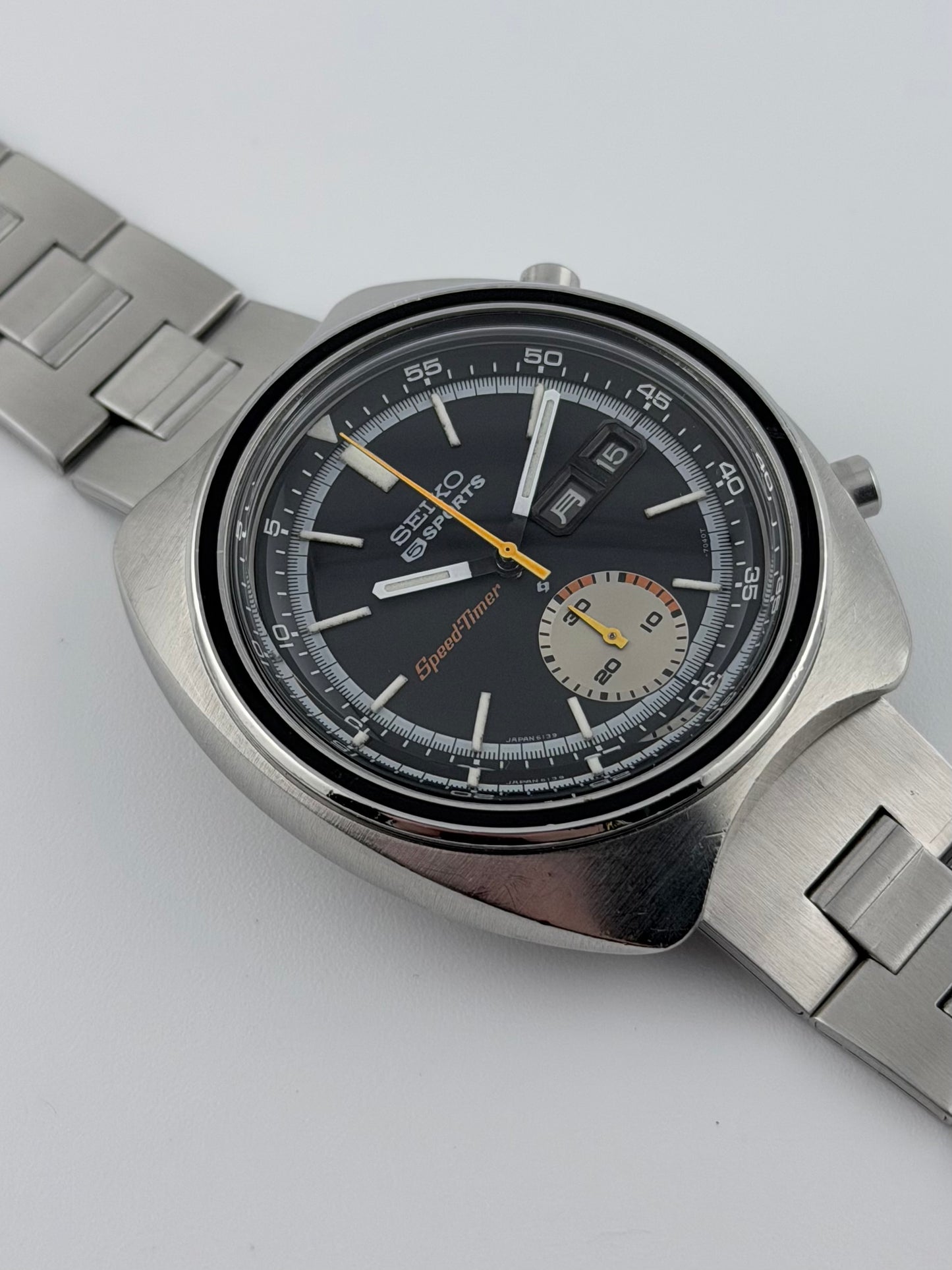 Seiko 5 Sports Speedtimer - 6139-7020 - JDM- Flying Saucer - Rare