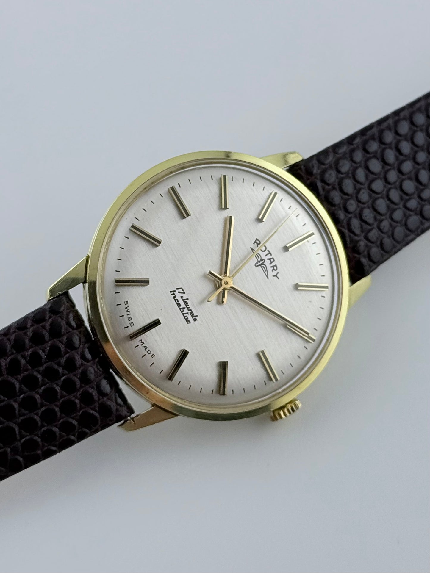 Rotary Manual Wind Incabloc 1970s