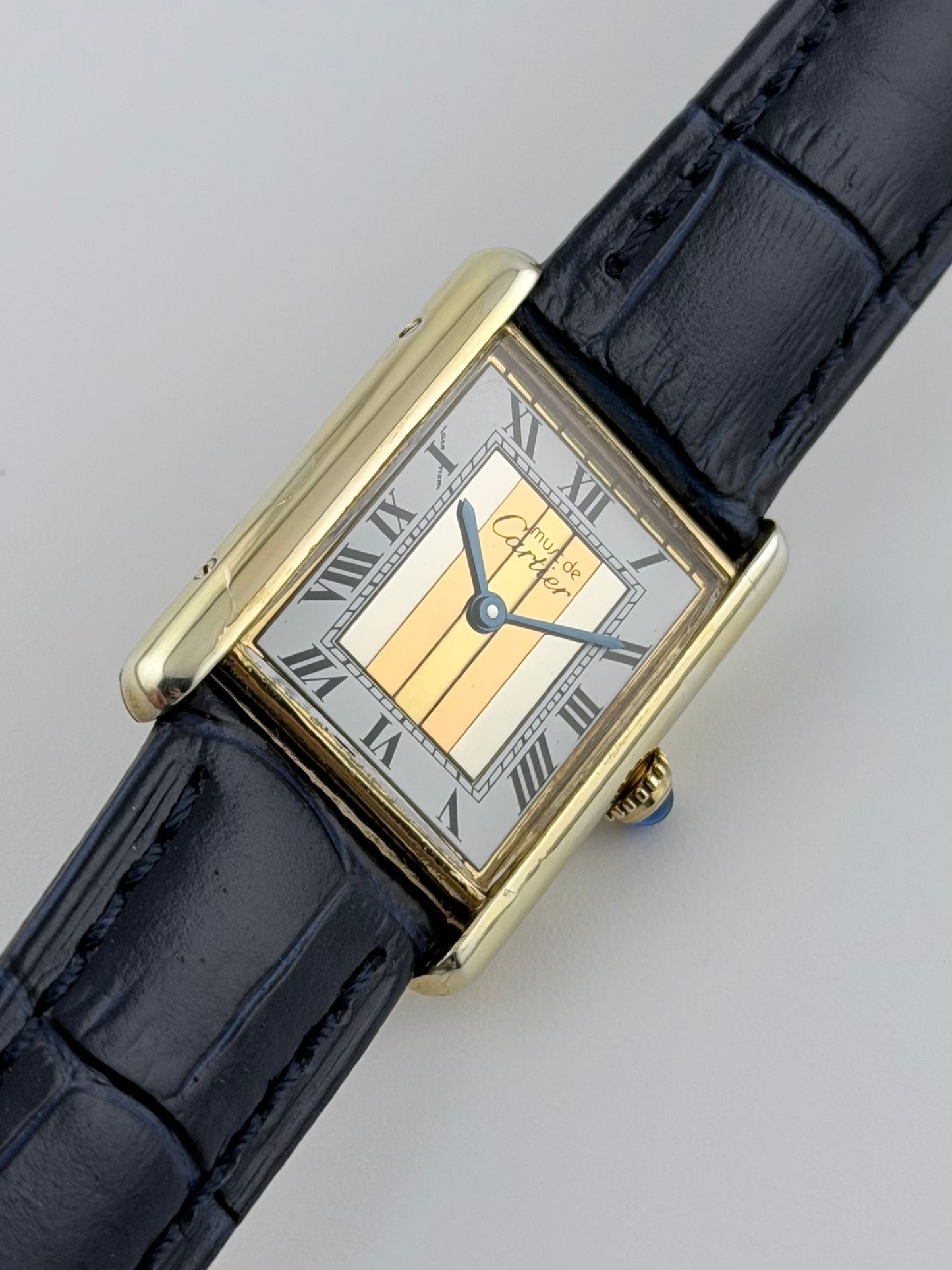 Cartier Must de Paris Tank Quartz - 590005 Trinity Dial