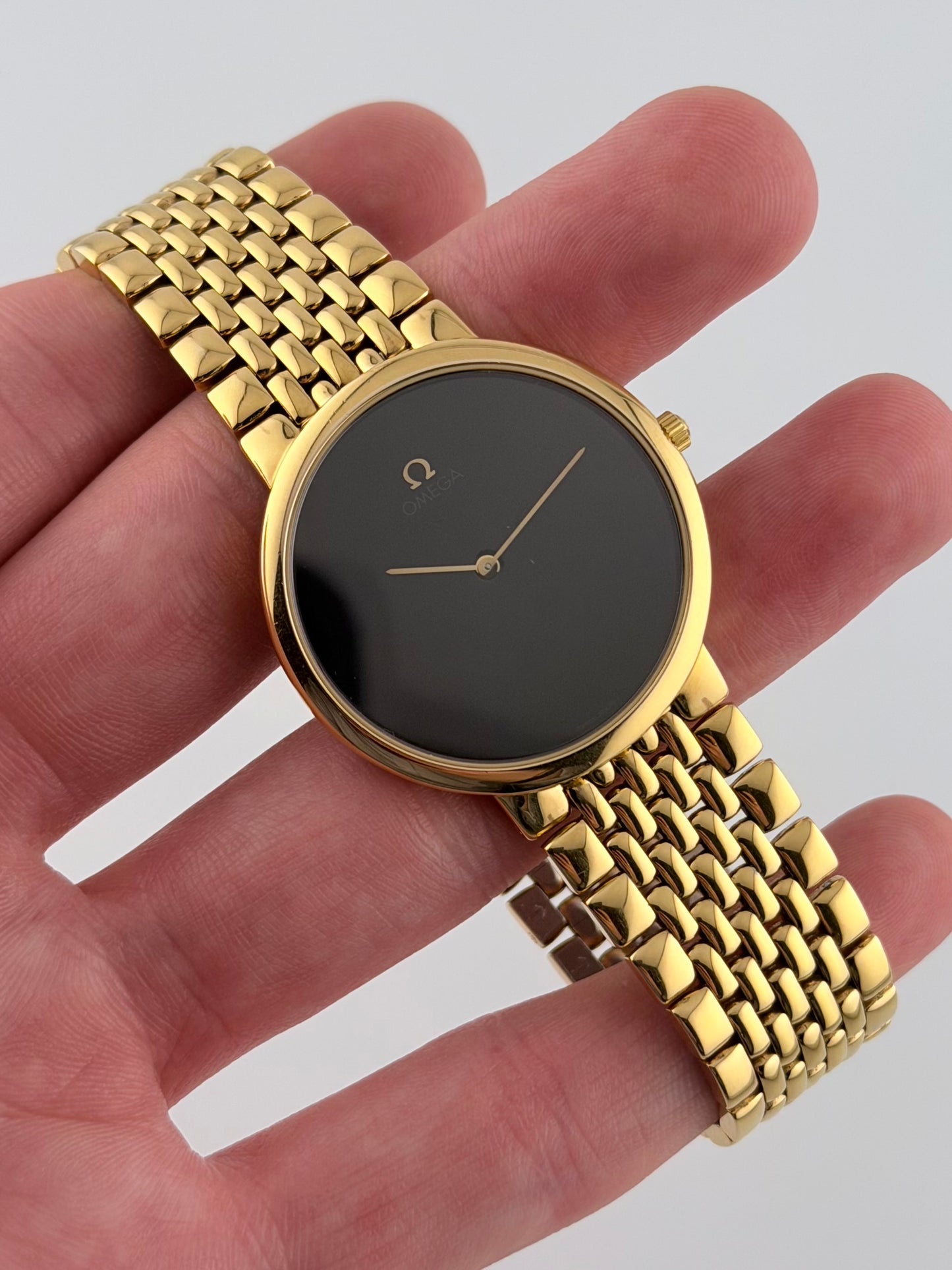 Omega DeVille Quartz 395.0875 - Original bracelet