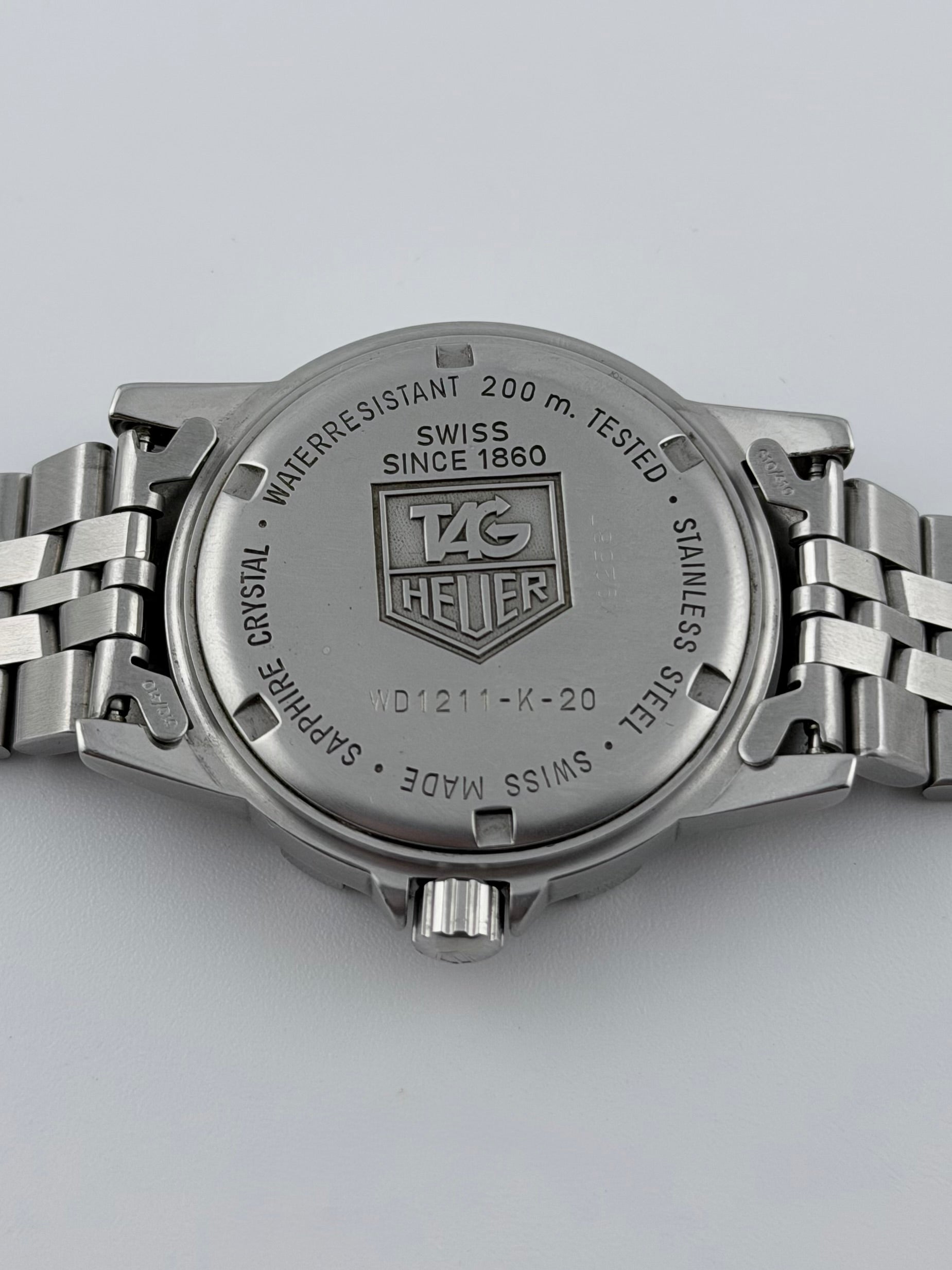 Tag Heuer Professional 200m Quartz Date - WD1211-K-20 – The Wrist