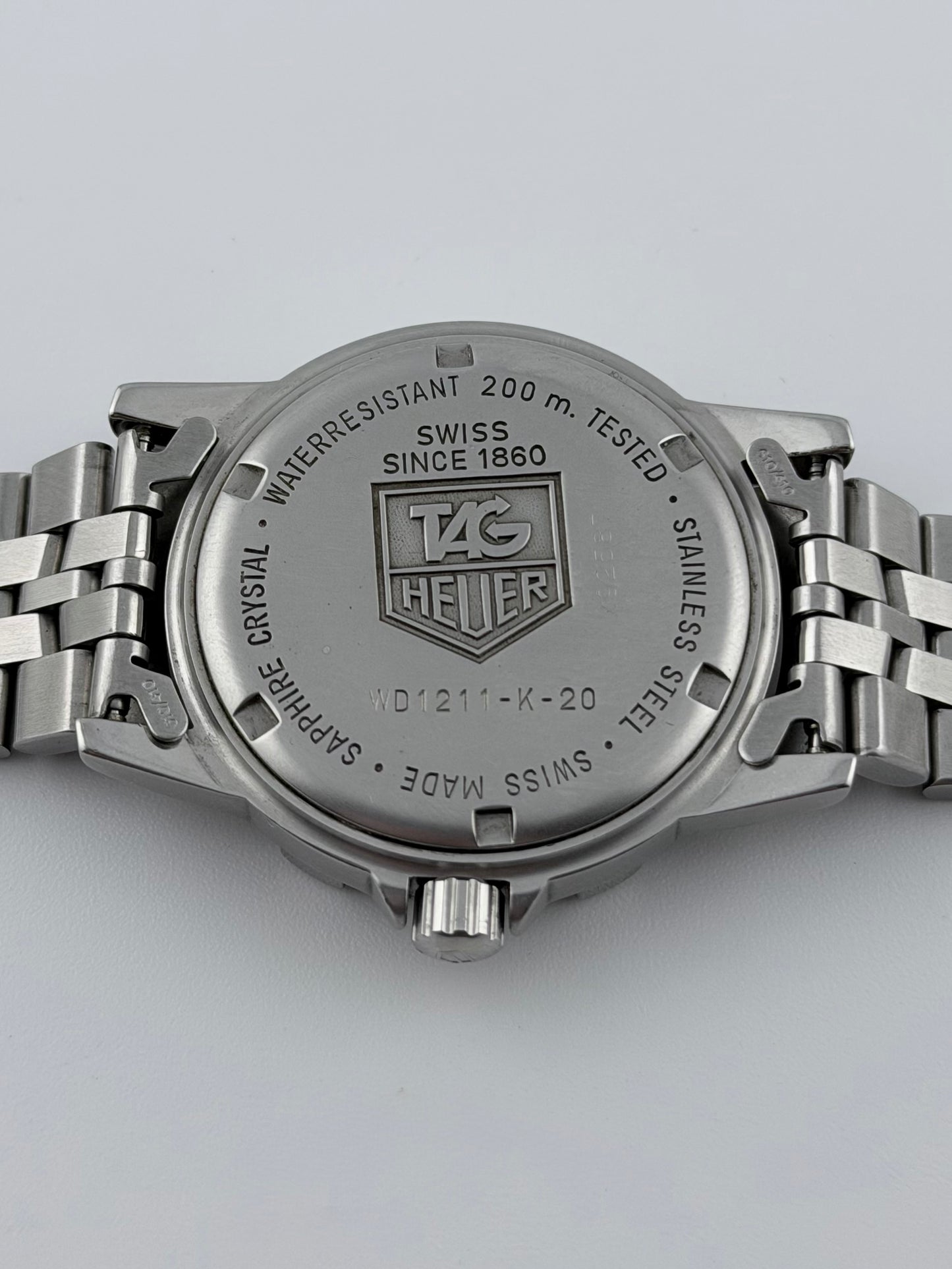 Tag Heuer Professional 200m Quartz Date - WD1211-K-20