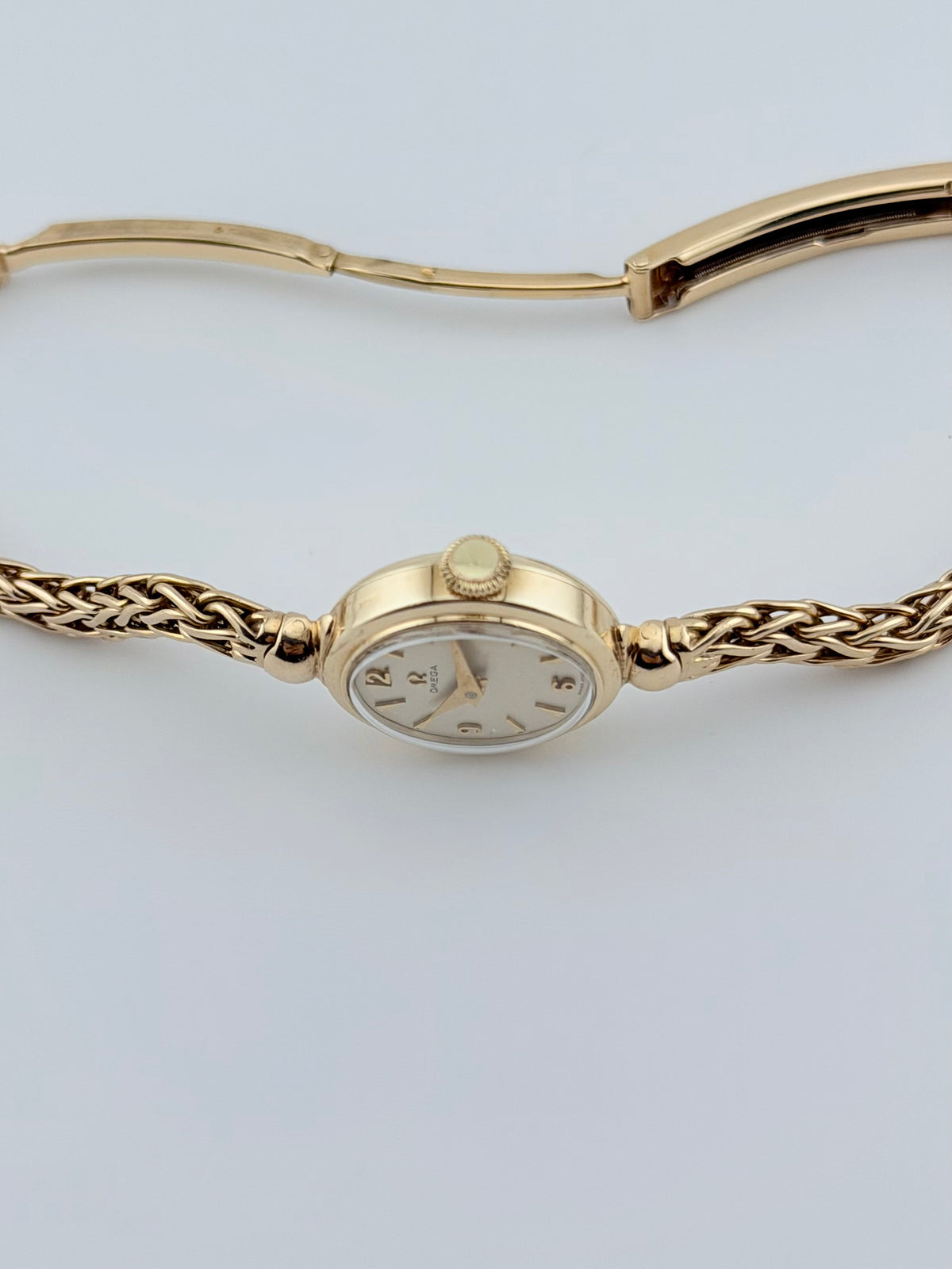 Omega 1958 Cocktail Watch 9ct Manual Wind - Ladies - with Box
