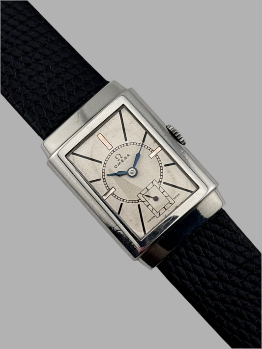 Omega Tank Sub Seconds Manual Wind - 1930s - Incredibly Rare