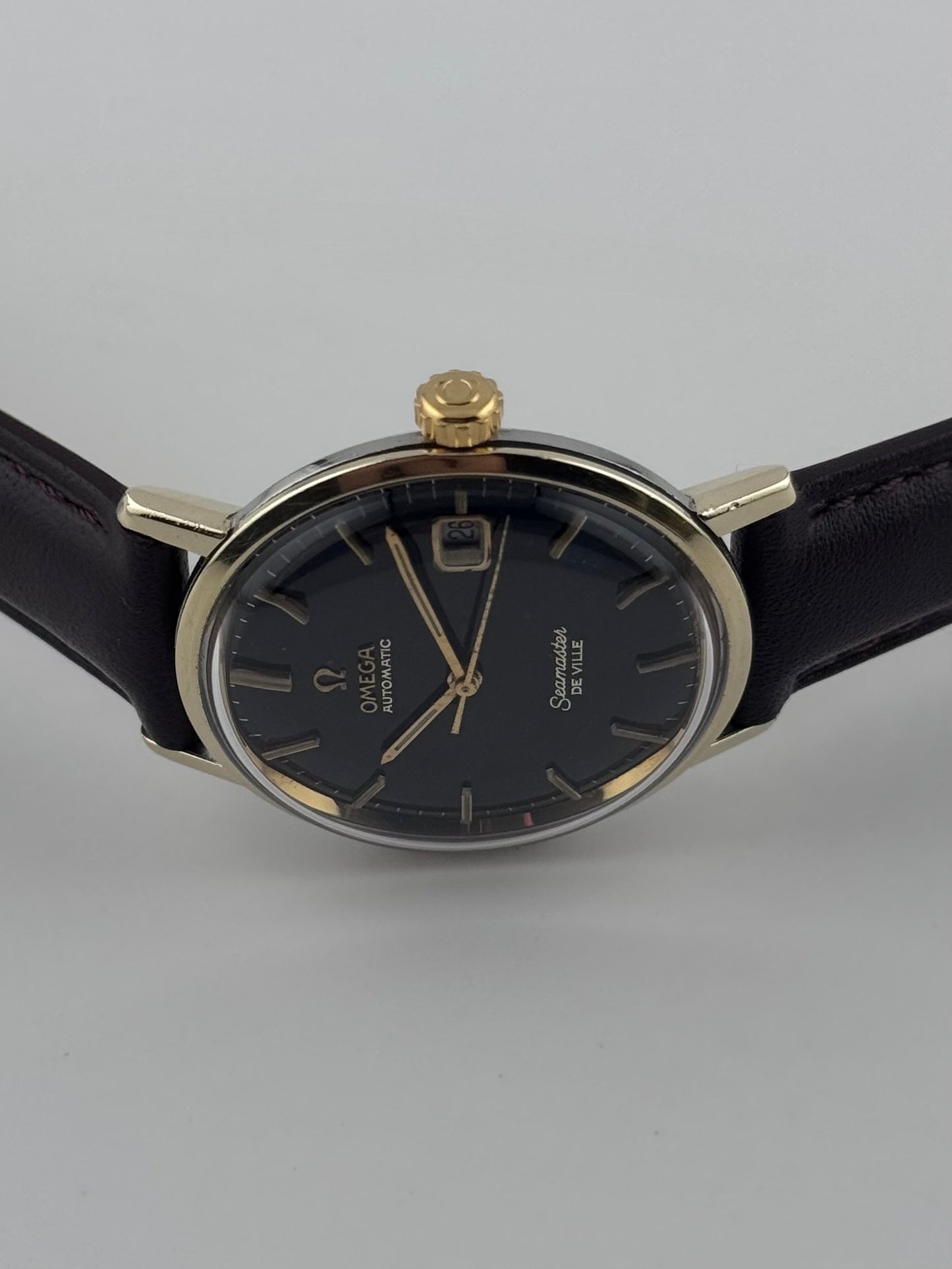 Omega Seamaster De Ville Automatic Black Dial - 166.020 - Rare