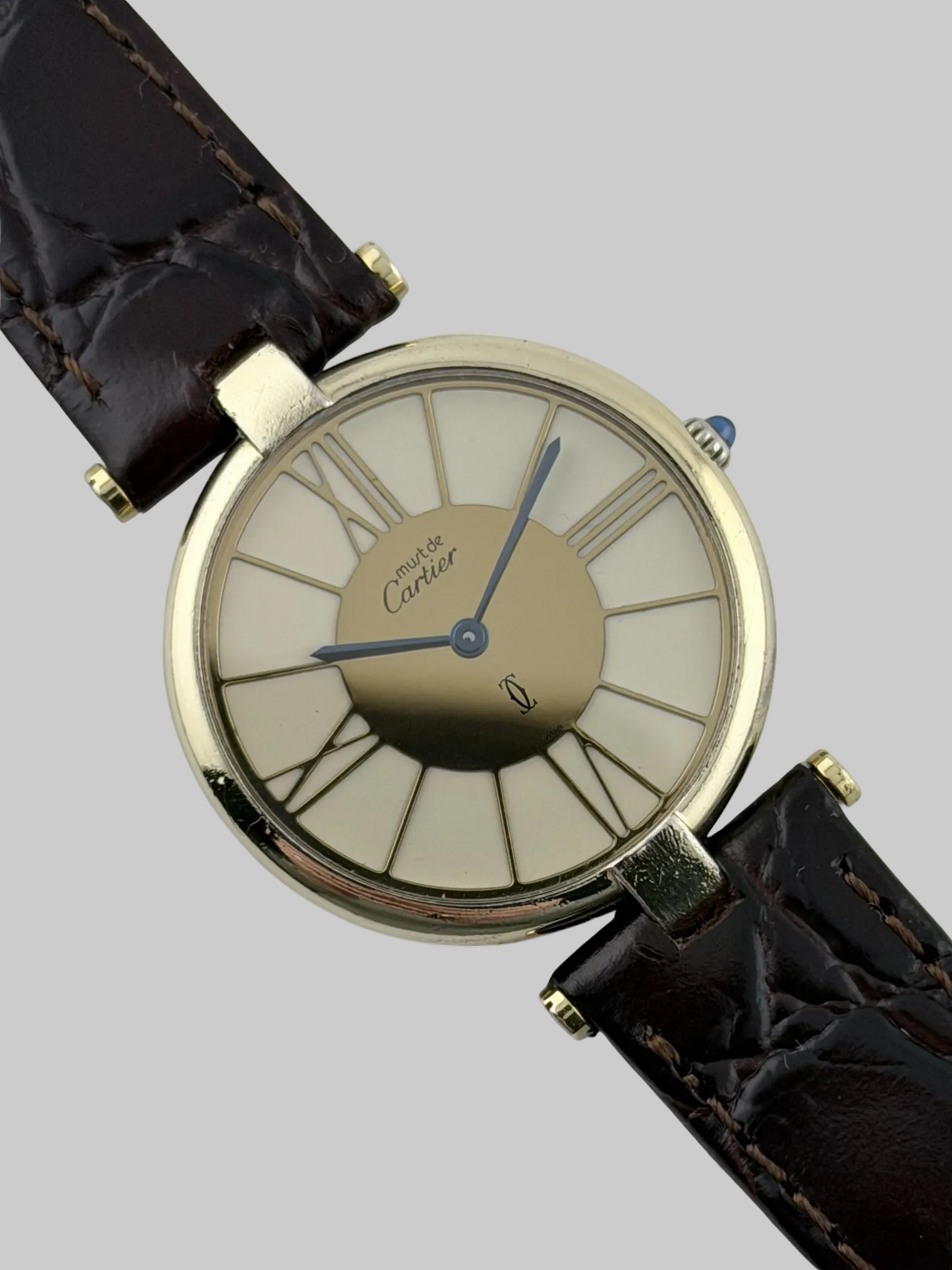 Cartier Must de Cartier Vendome Quartz - 17 - Gold and Ivory Cloisonne Dial