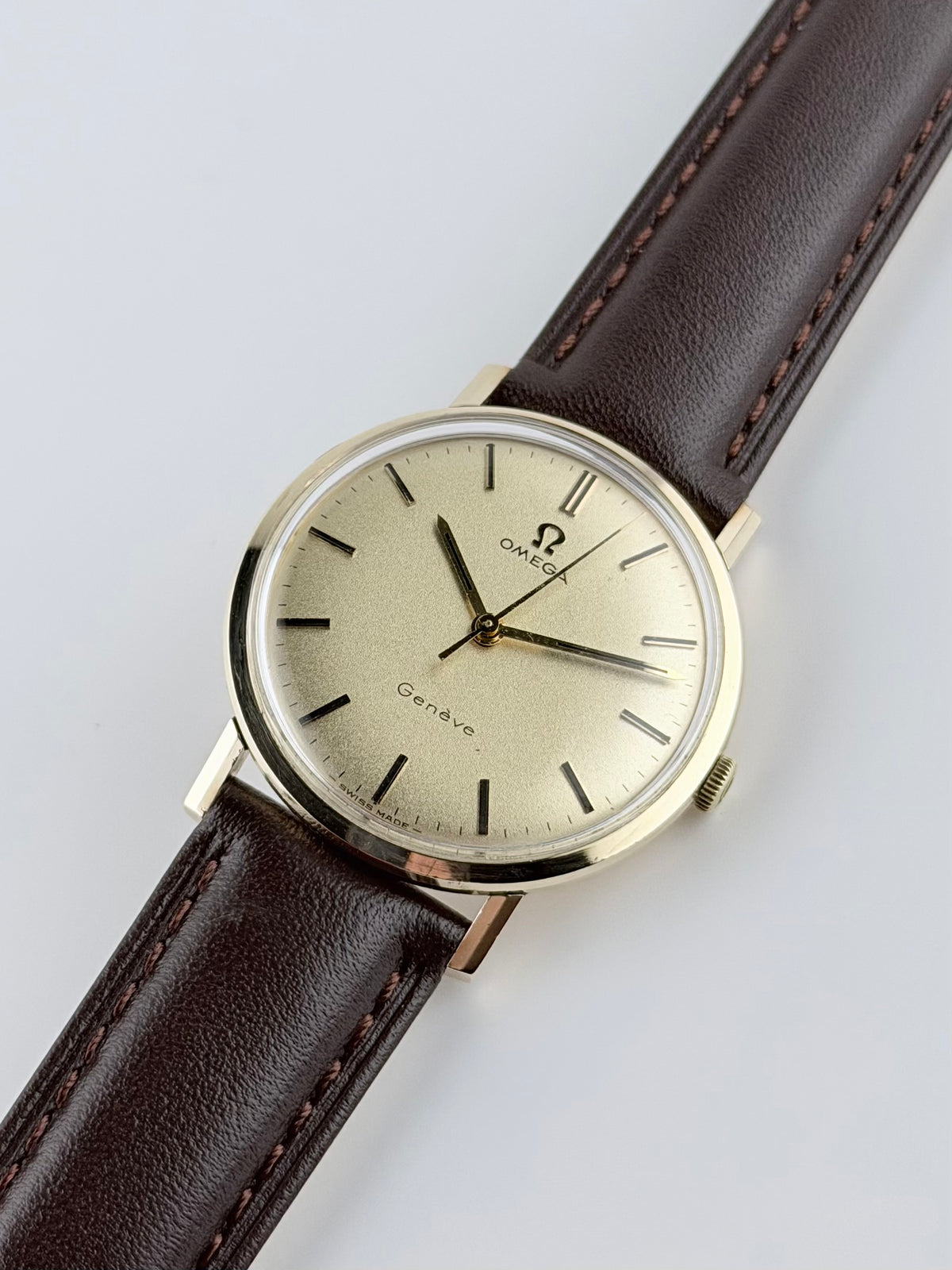 Omega Geneve Manual Wind  9ct Gold - 131.5016