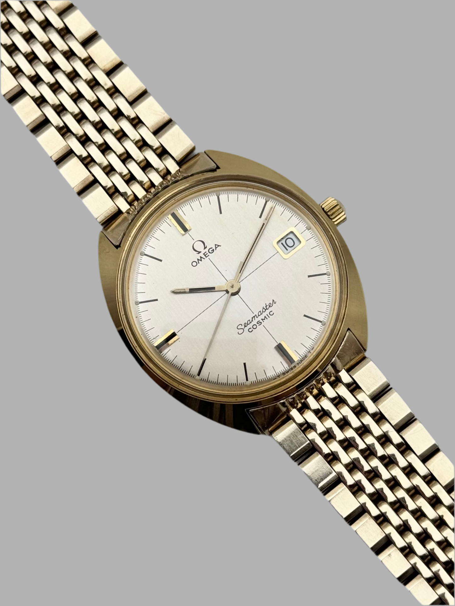 Omega Seamaster Cosmic Rare Crosshair Dial - 136.017 - Original Bracelet