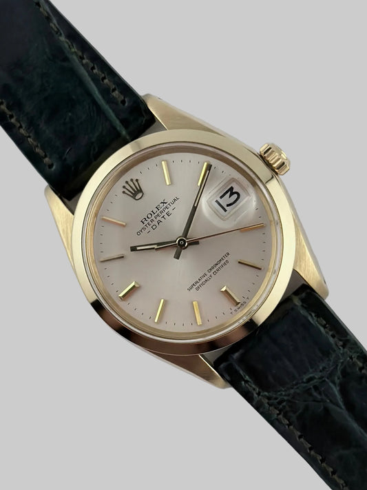 Rolex Oyster Perpetual Date Automatic - 1500/7 14ct Gold
