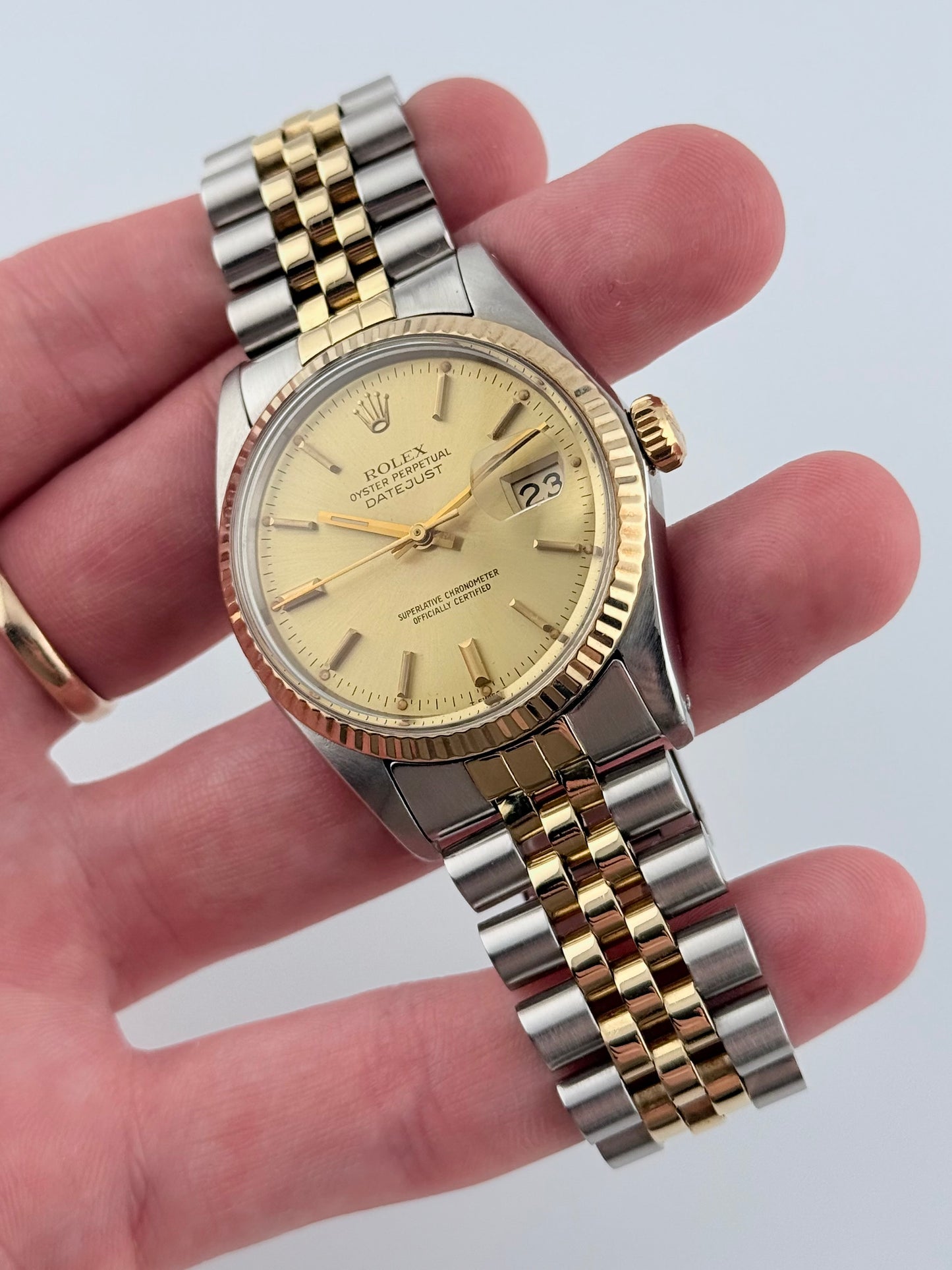 Rolex Datejust Oyster Perpetual Two-Tone - 16013