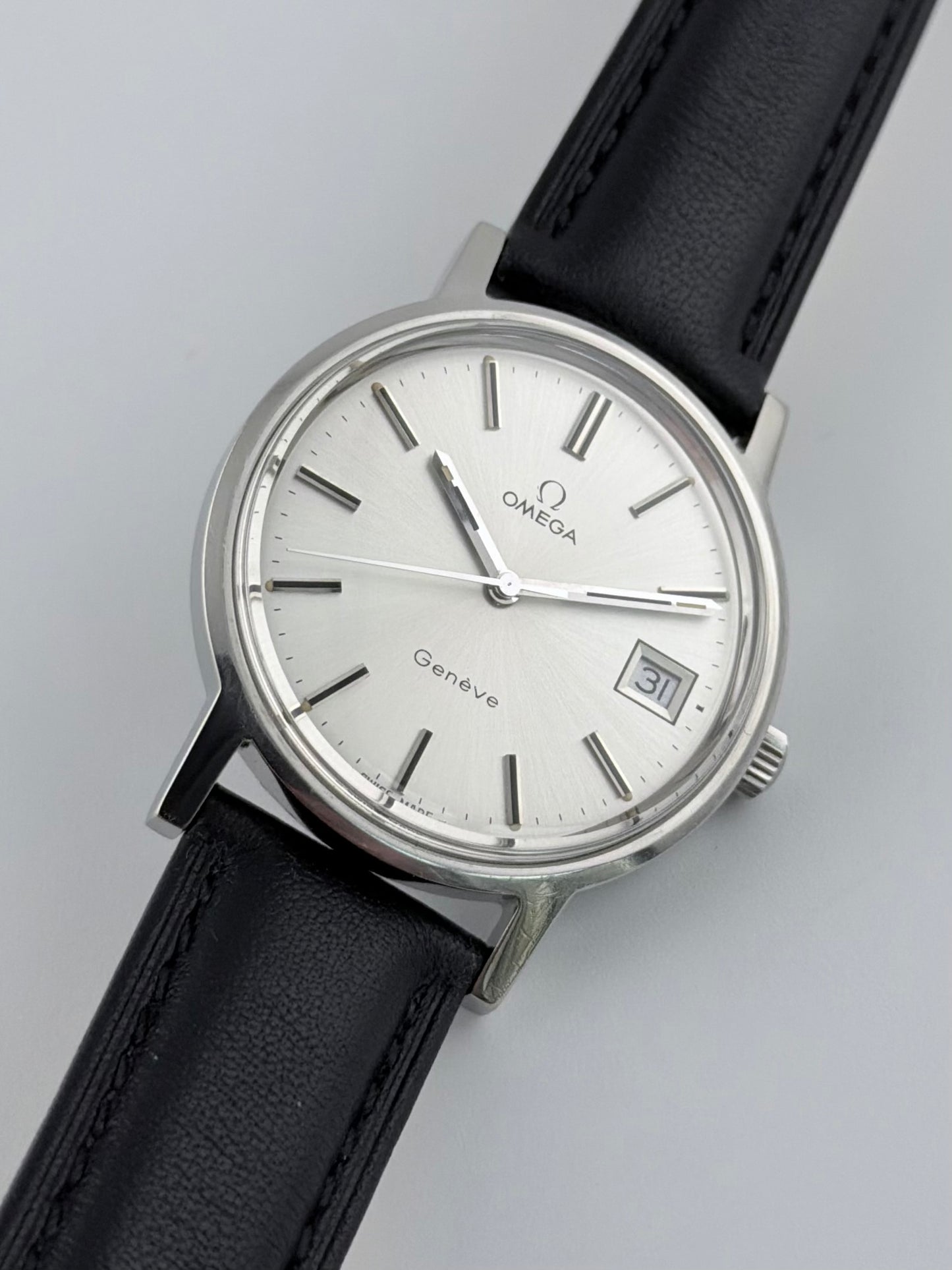 Omega Geneve Manual Date 136.0099 - Box and Papers
