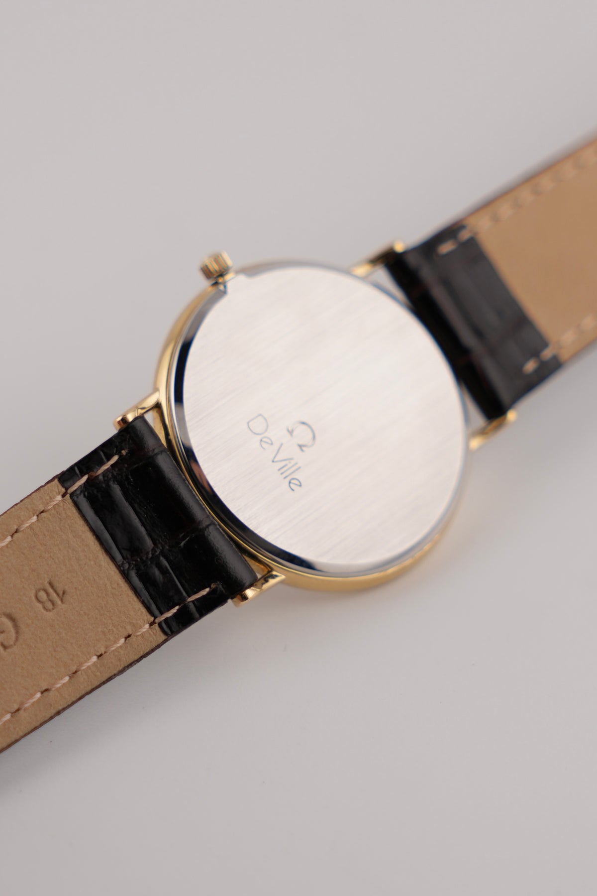 Omega De Ville Quartz - 195.0075.1 - Herringbone Dial - Original Box