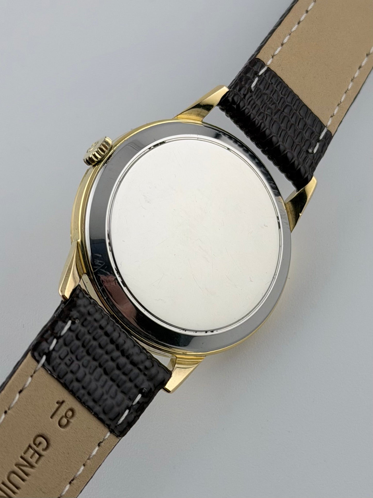 Omega Geneve Manual Wind BK2903.1 - Pie-Pan with Cross Hair Sub-dial