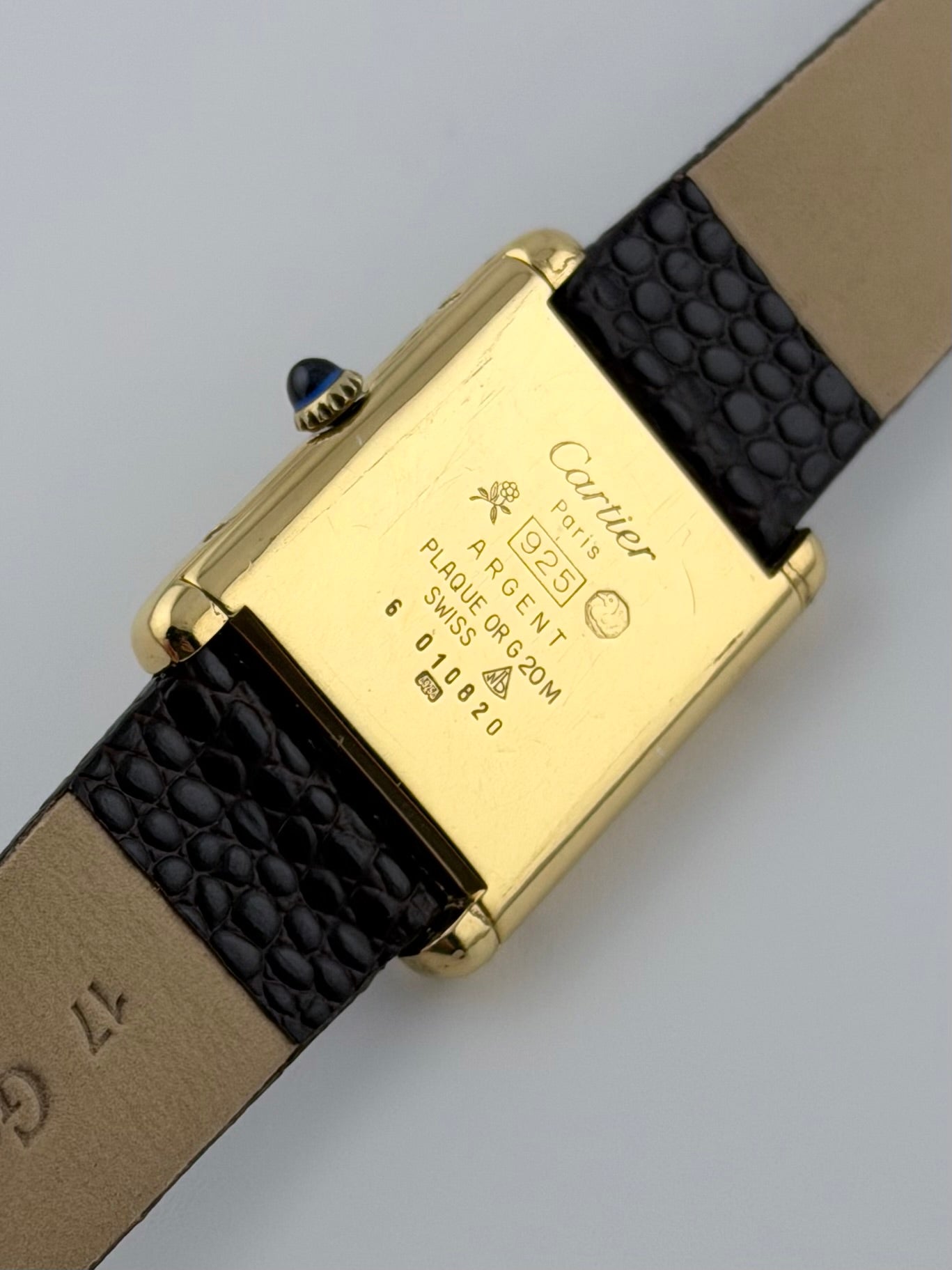 Cartier Must De Paris Tank Manual Wind - 6 - Ivory Dial