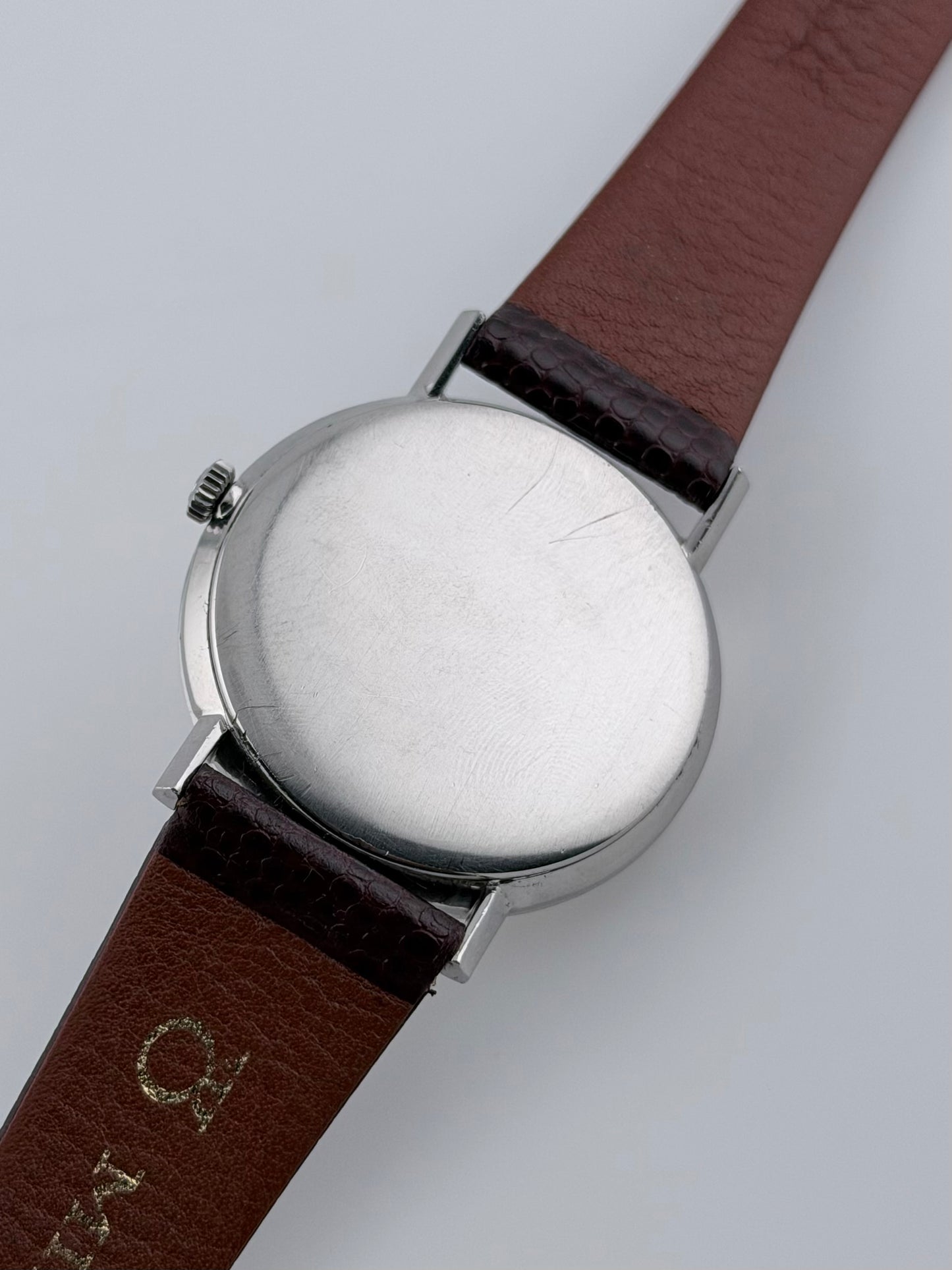 Omega Geneve Manual Wind 131.019 - Ultra Rare - Arabic Dial - Concentric Circles