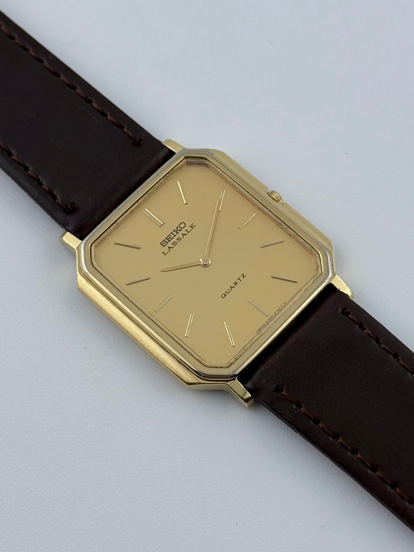 Seiko Lassale Tank Quartz 9300-5119