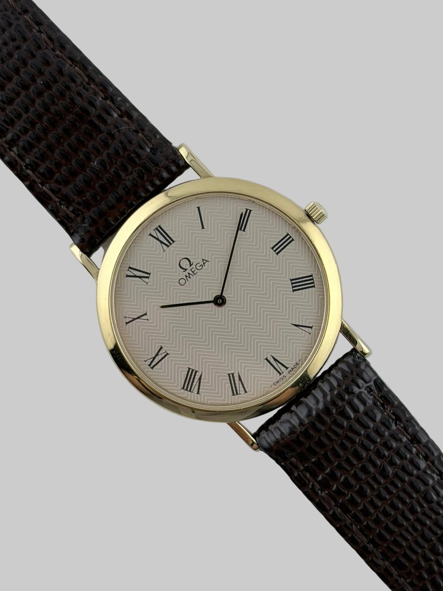 Omega De Ville Quartz 195.0075 - Herringbone Dial