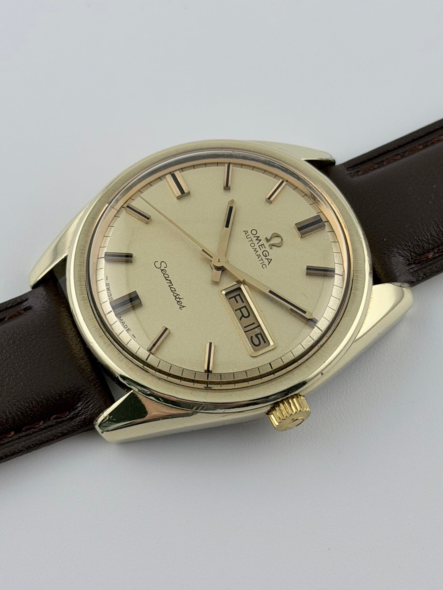 Omega Seamaster Automatic Day-Date Jumbo Pie Pan - 166.032