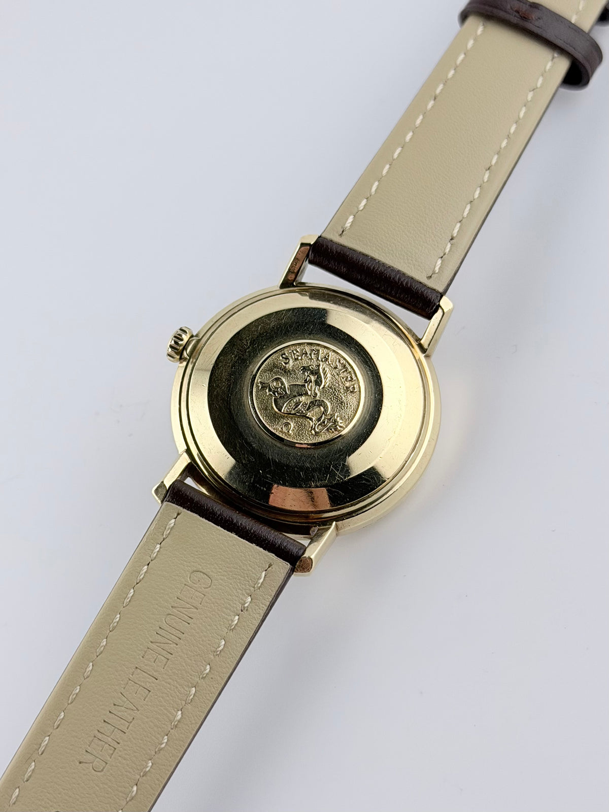 Omega Seamaster De Ville Automatic Tapestry Dial - 18ct Gold - 165.020 - Extremely rare!