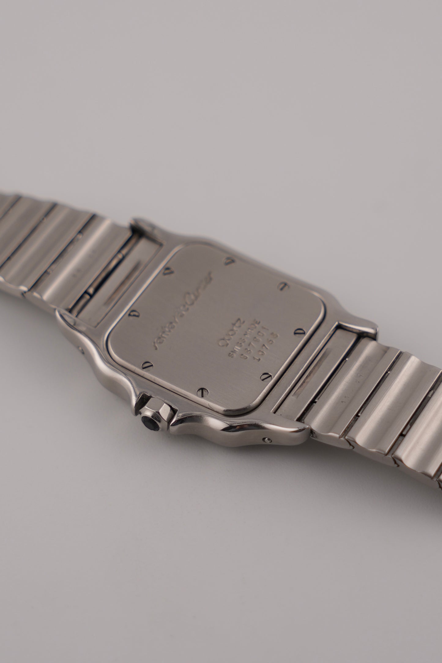 Cartier Santos Galbee Date Quartz - 987901