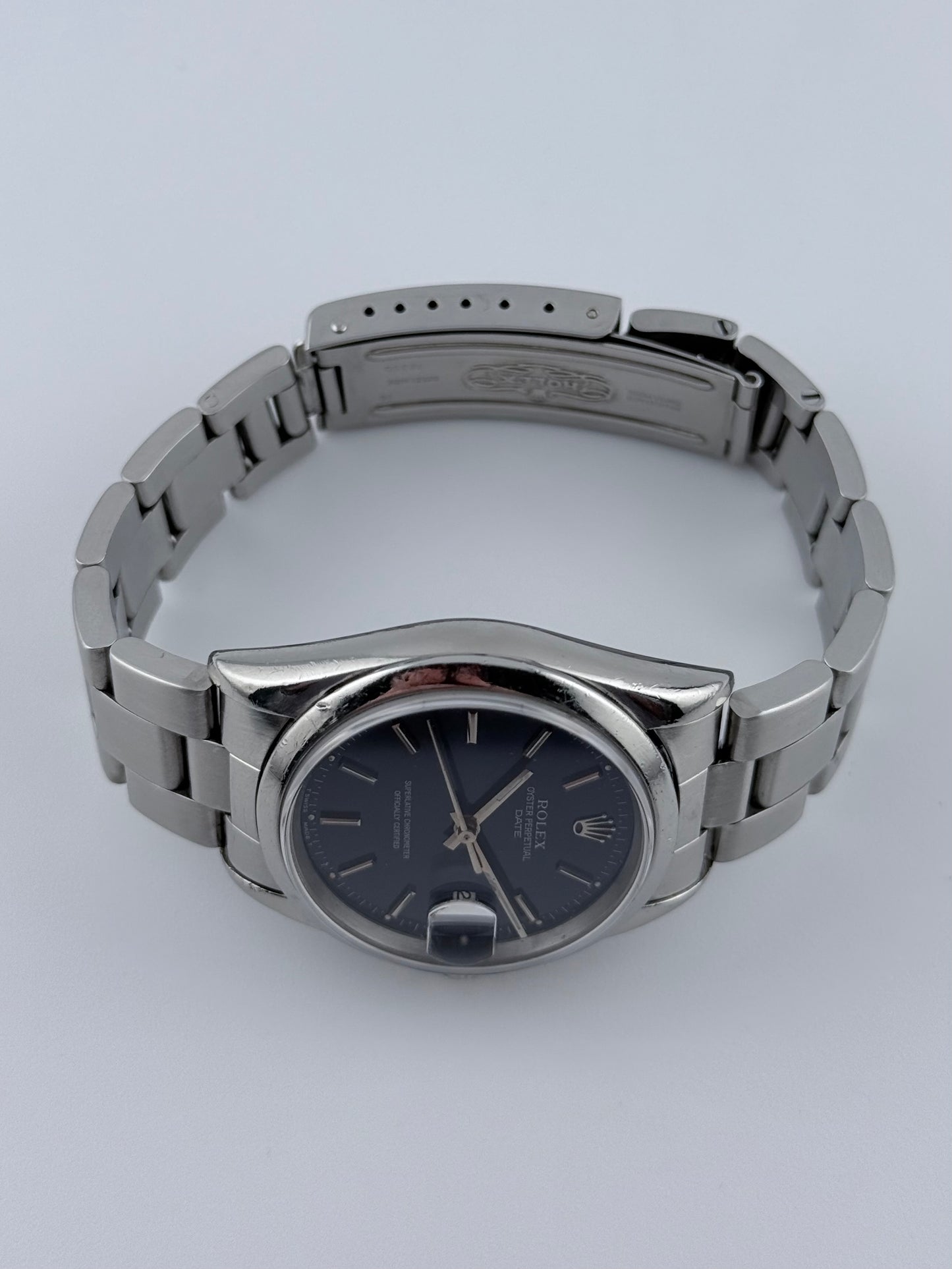 Rolex Oyster Perpetual Date Automatic 15200 - Blue Sunburst Dial