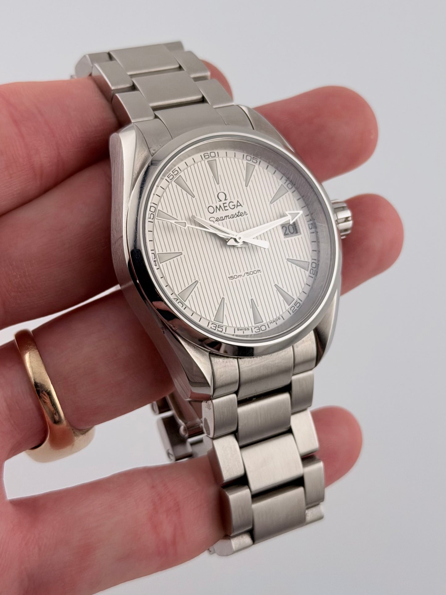 Omega Seamaster Aqua Terra Quartz Date