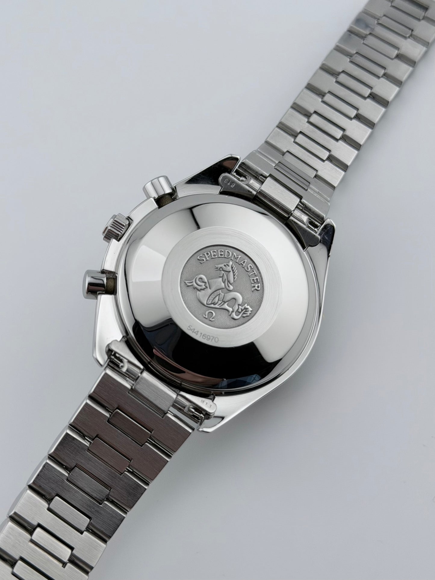 Omega Speedmaster Automatic Date - 175.0043 - Rare Reverse Panda Dial
