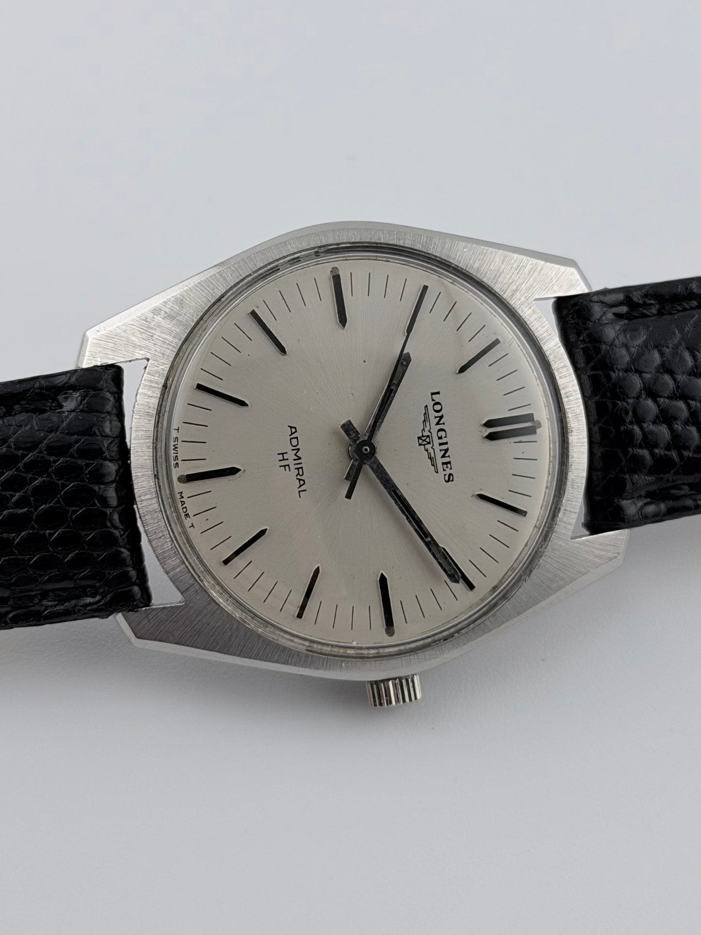 Longines Admiral HF Manual Wind - Sunburst Dial