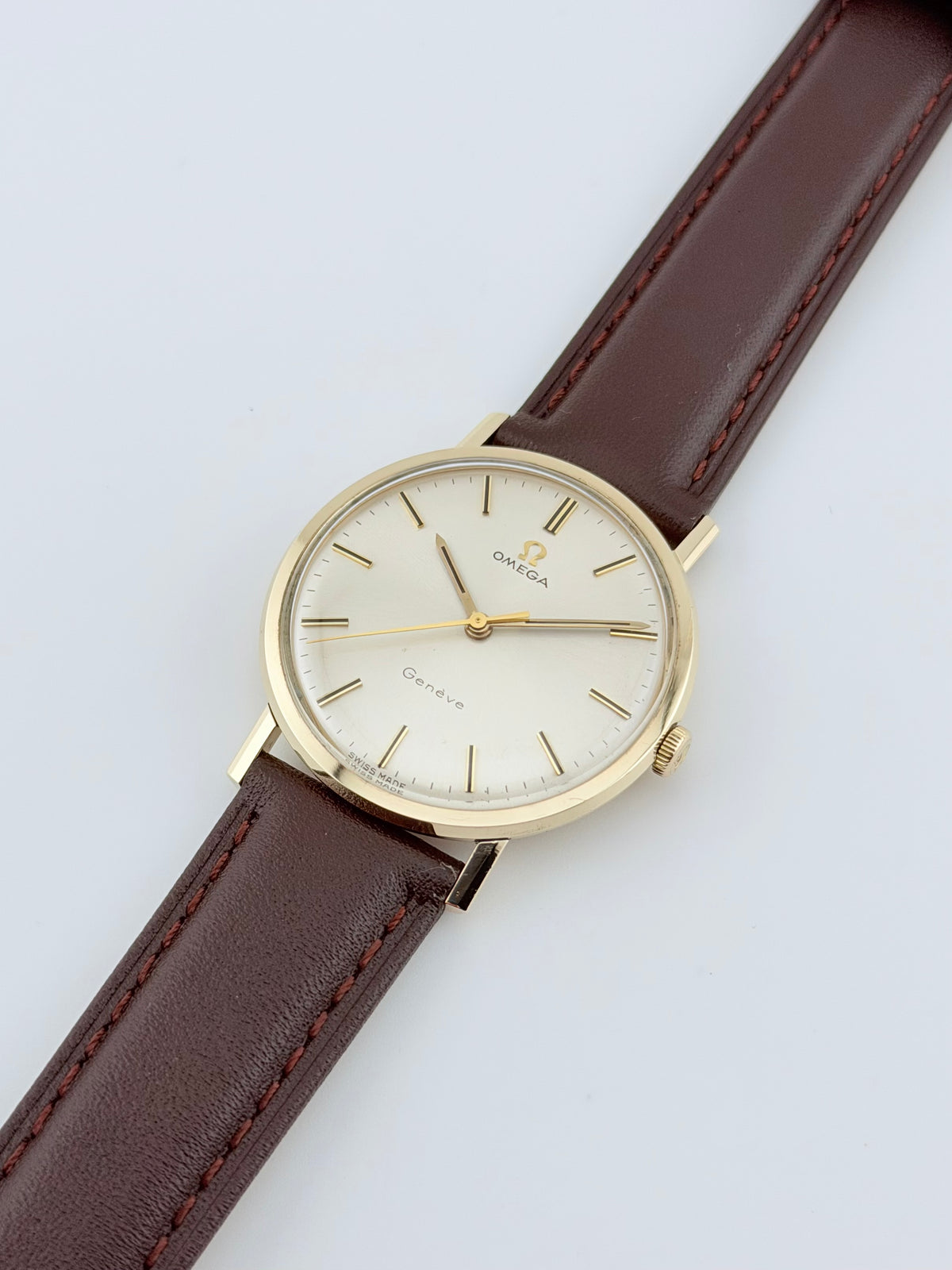 Omega Geneve Manual Wind 9ct Gold 131.25016