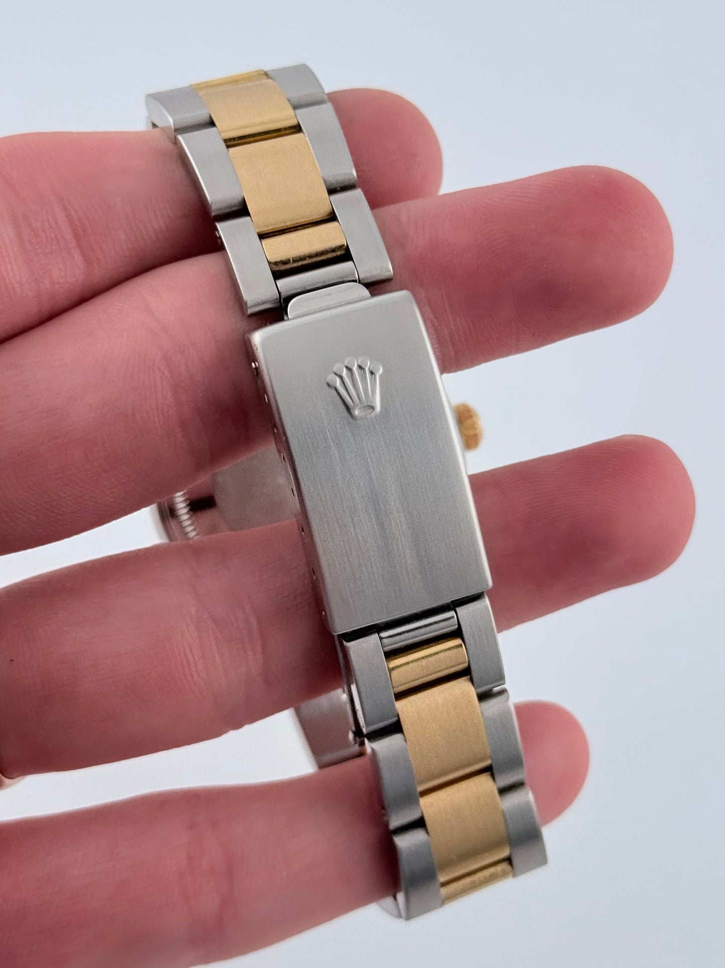 Rolex Oyster Perpetual Date - Two-Tone - 15233 - Box and Papers