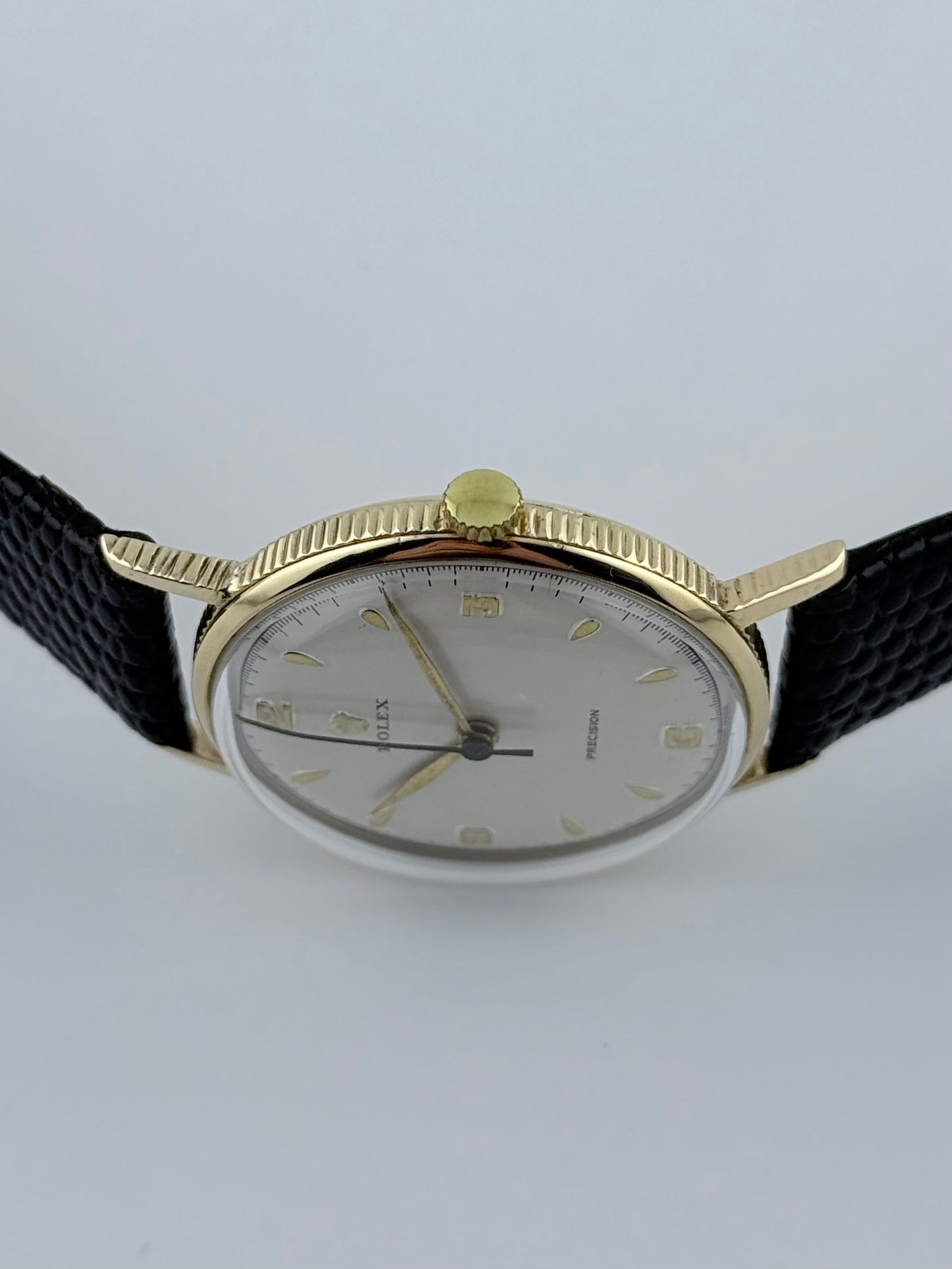 Rolex Precision Manual Wind - 739 - 9ct Gold - Coin Edge